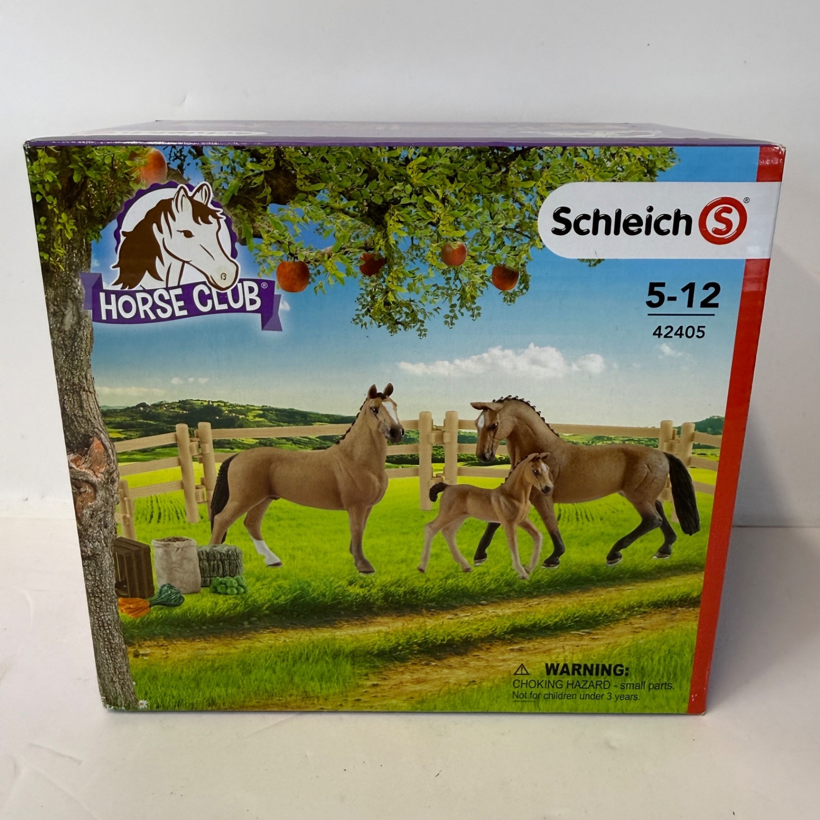 SCHLEICH FARM WORLD HORSE CLUB FIGURE SET BRAND NEW SEALED IN BOX 42405 SCHLEICH FARM WORLD HORSE CLUB FIGURE SET BRAND NEW SEALED IN BOX 42405