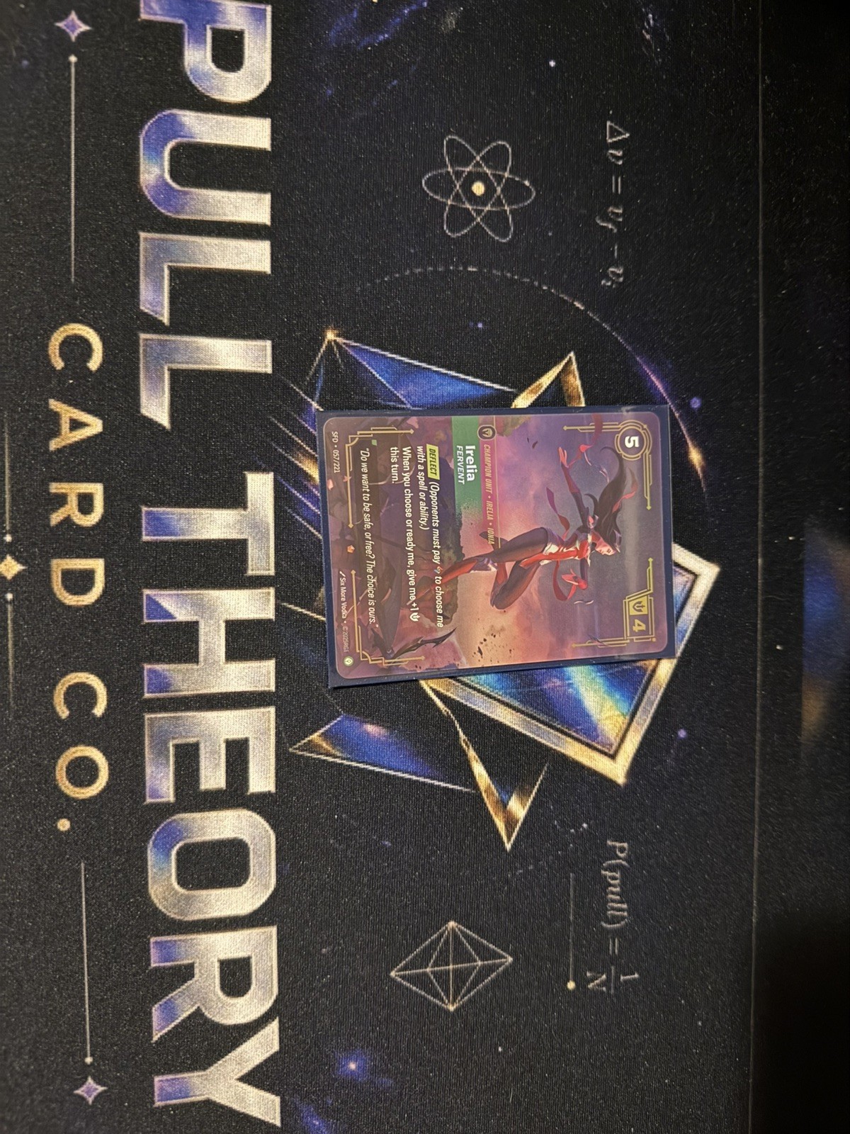 Irelia Fervent 057/221 Spiritforged (SFD) Riftbound Foil Near Mint