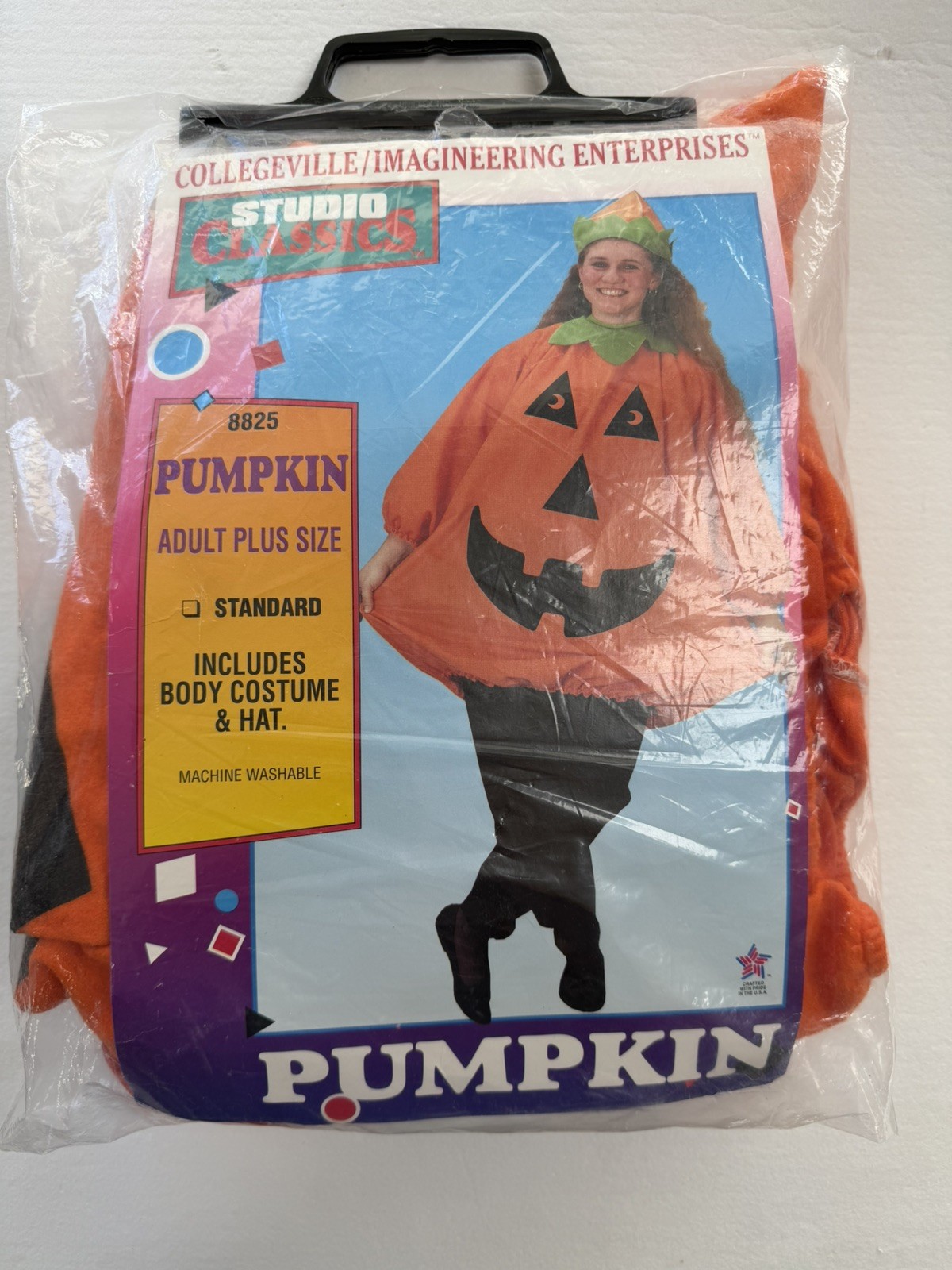 Vintage RUBIE\'S PUMPKIN w/HAT HALLOWEEN COSTUME Adult Plus Size Vintage RUBIE\'S PUMPKIN w/HAT HALLOWEEN COSTUME Adult Plus Size