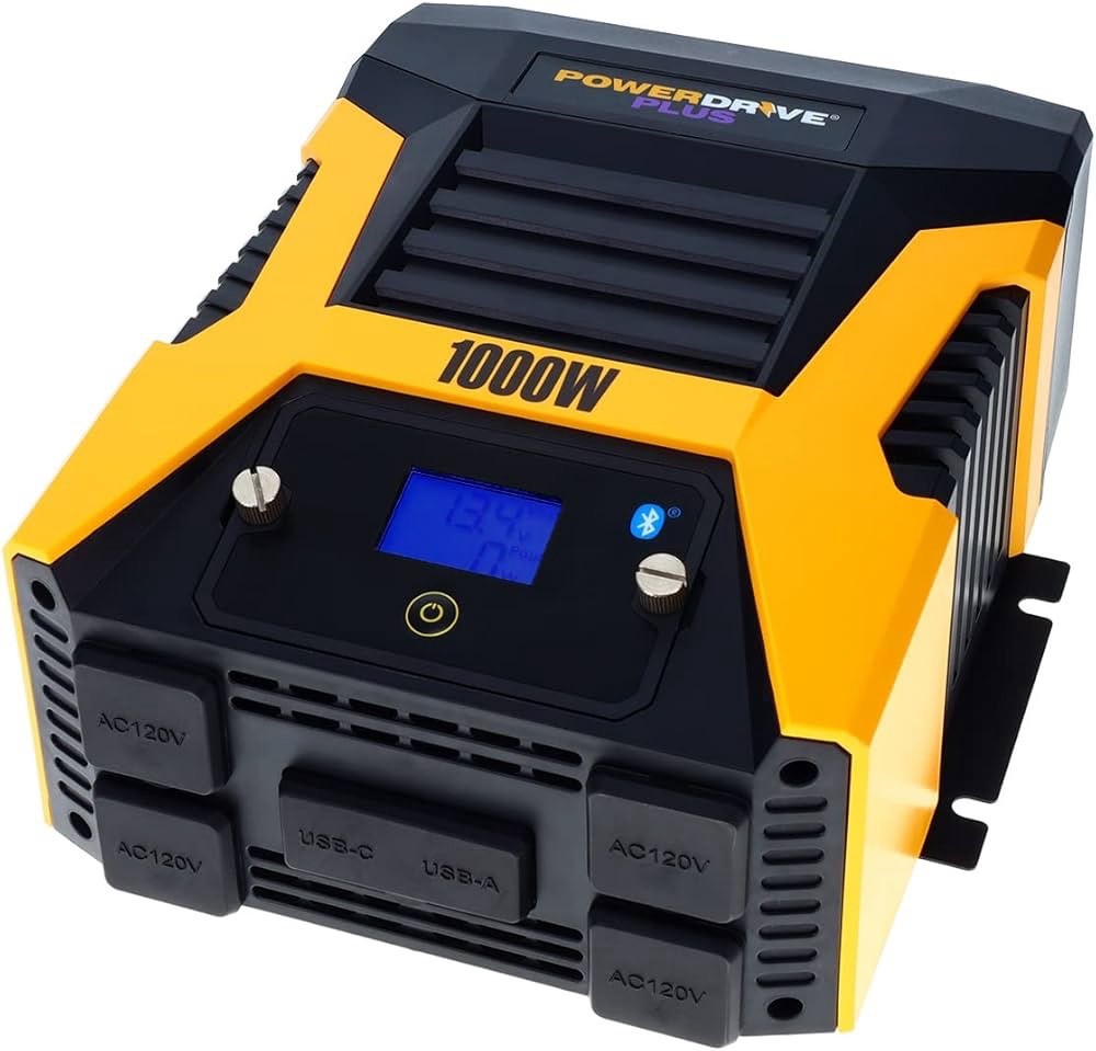 PowerDrive Plus PWD1000P 1000 Watt Wireless Power Inverter with Bluetooth(R) PowerDrive Plus PWD1000P 1000 Watt Wireless Power Inverter with Bluetooth(R)