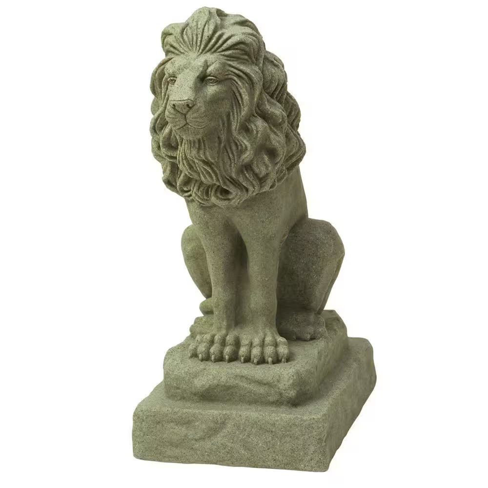 28 in. Guardian Lion Statue Garden Sculpture