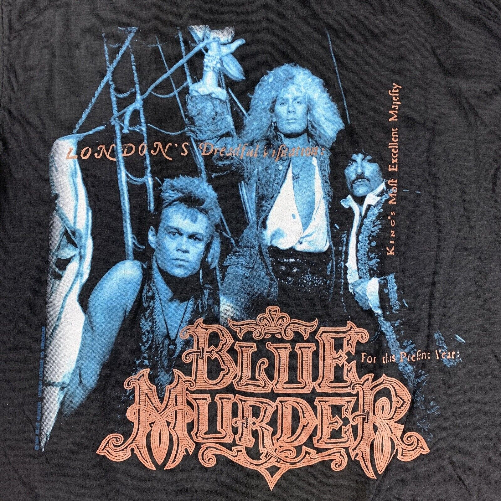 Collection Blue Murder Band Gift For Fan Black S-2345XL T-Shirt S3526