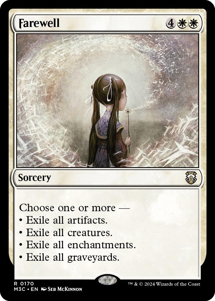 Farewell - 170 - NM - Commander: Modern Horizons 3 - MTG Farewell - 170 - NM - Commander: Modern Horizons 3 - MTG