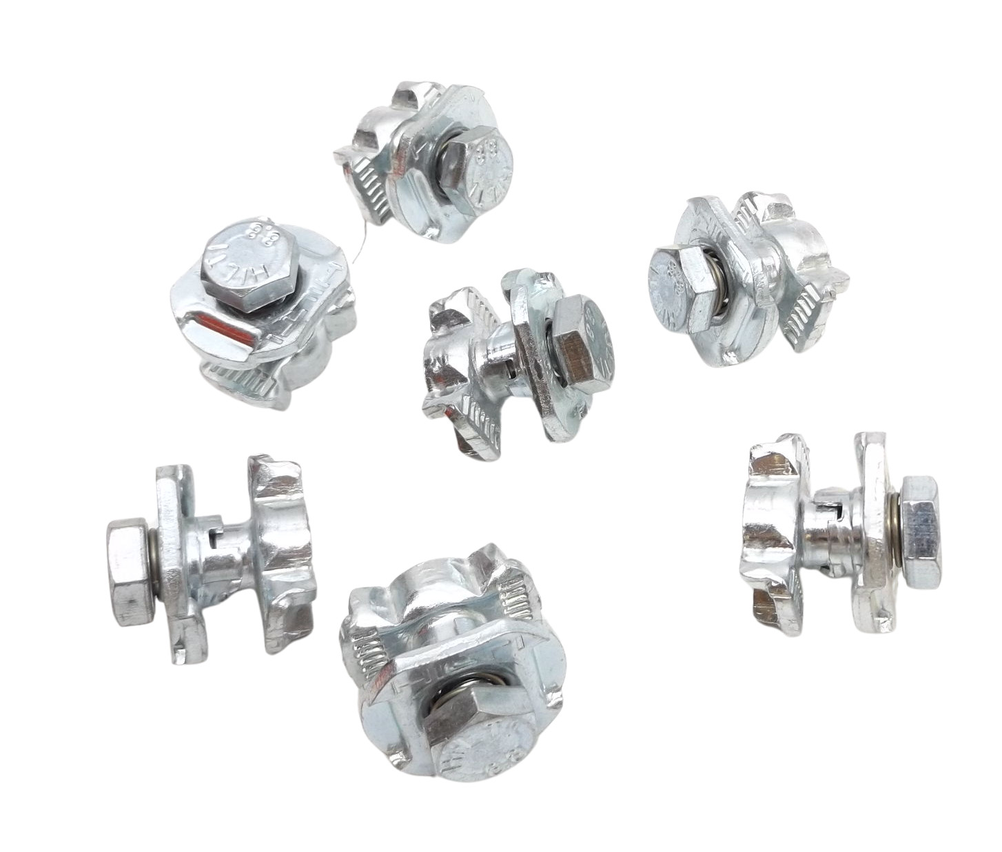 Lot of 7 Hilti Mqn Push Button Connector