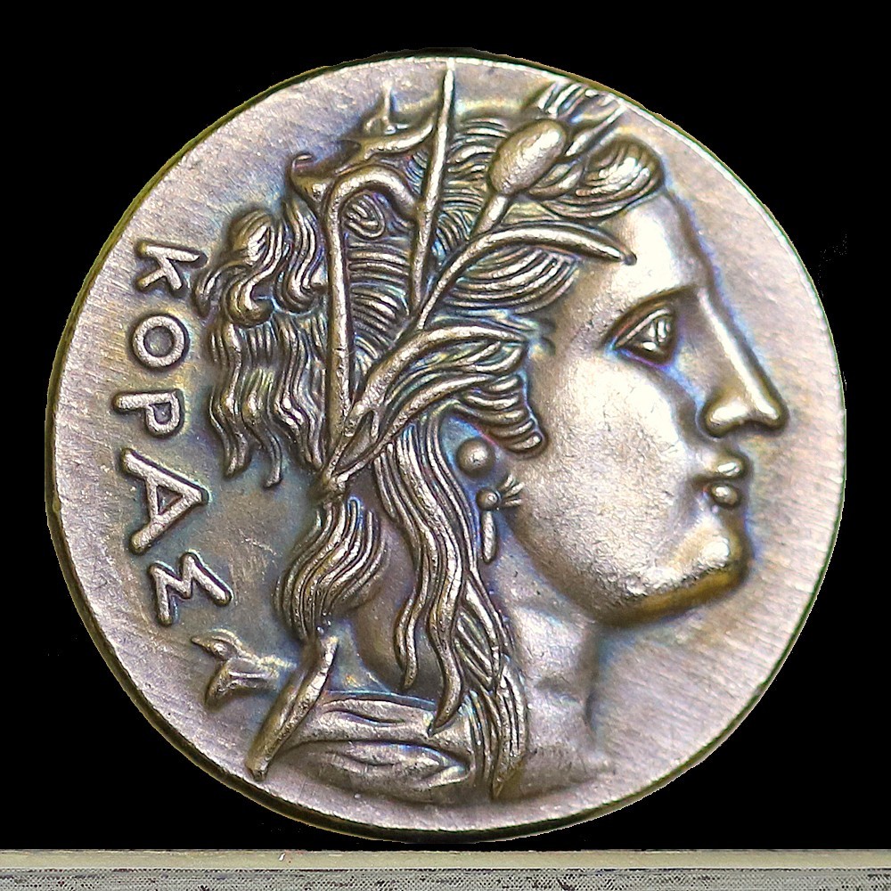 275-250 BC Ancient Greek Coin Icarus and Athena Tetradrachm 28mm 275-250 BC Ancient Greek Coin Icarus and Athena Tetradrachm 28mm