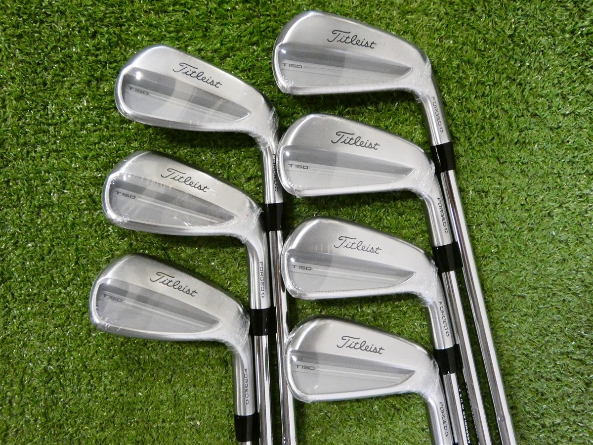 Titleist 2025 T150 Forged Irons 4-P AMT Silver Stiff Steel New