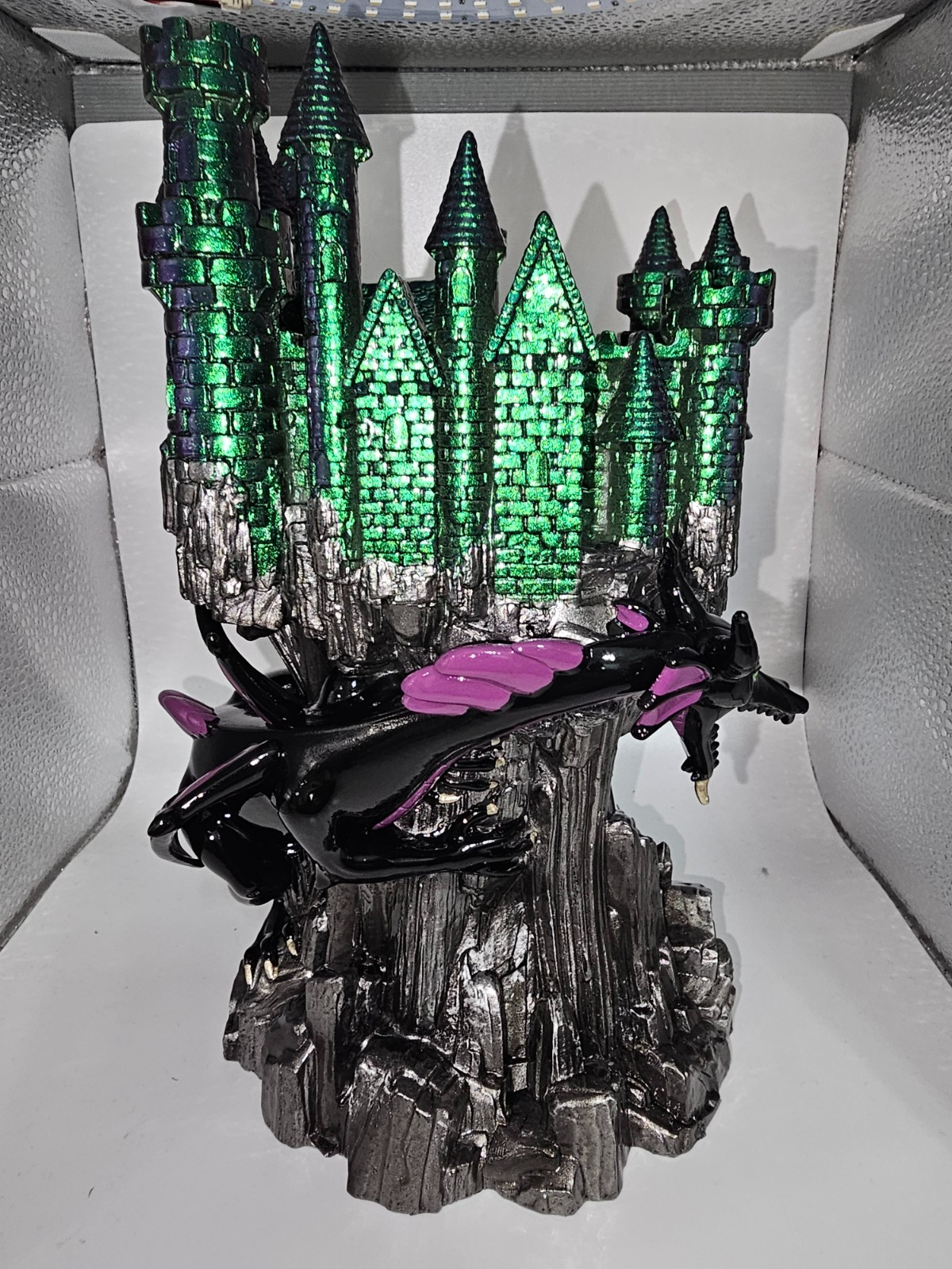 Bath & Body Works Disney Maleficent Dragon Castle Candle Holder Decor New In Box Bath & Body Works Disney Maleficent Dragon Castle Candle Holder Decor New In Box