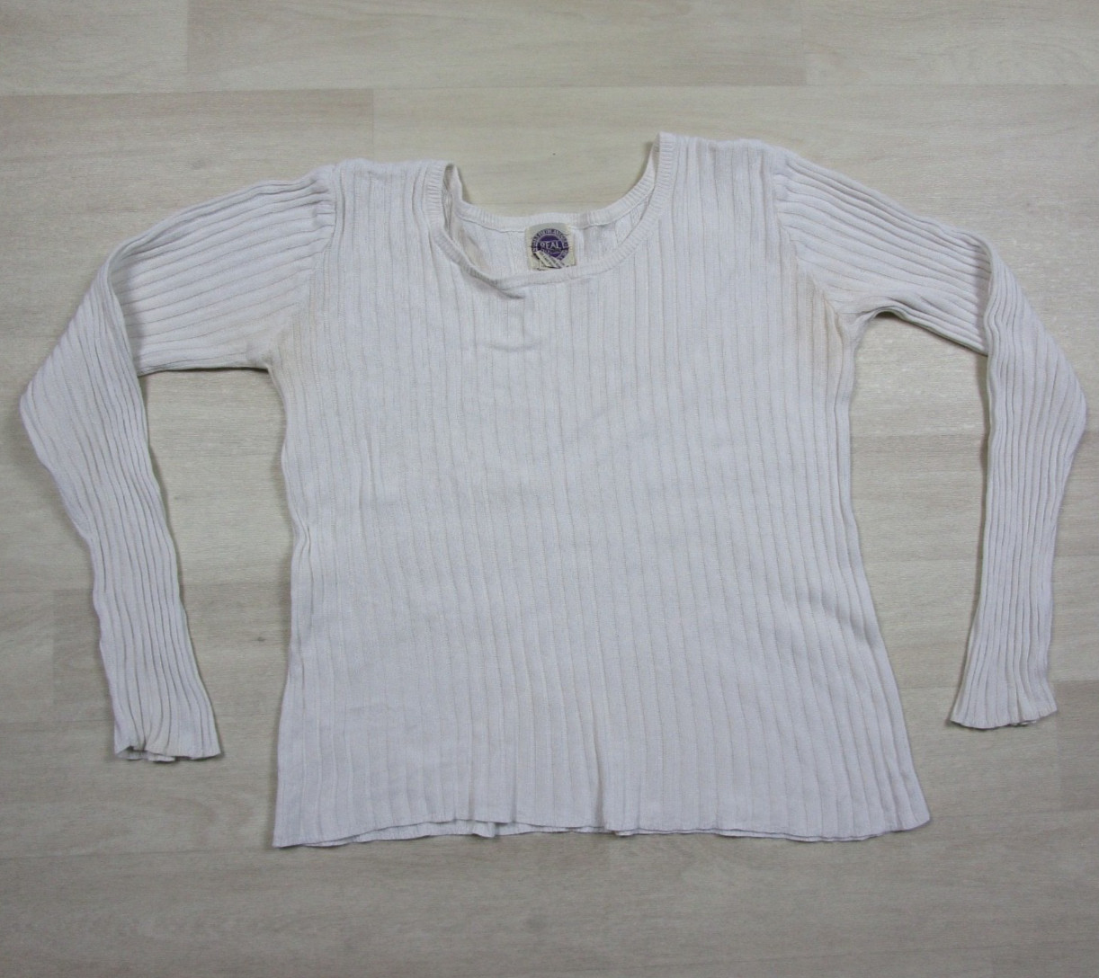 Vintage 90s Saks Fifth Avenue Real Clothes Ribbed Sweater Women\'s (S) Cotton