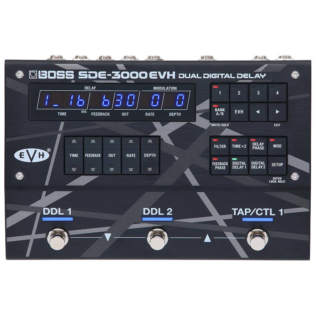 Boss SDE-3000EVH Dual Digital Delay Pedal (Demo Deal)