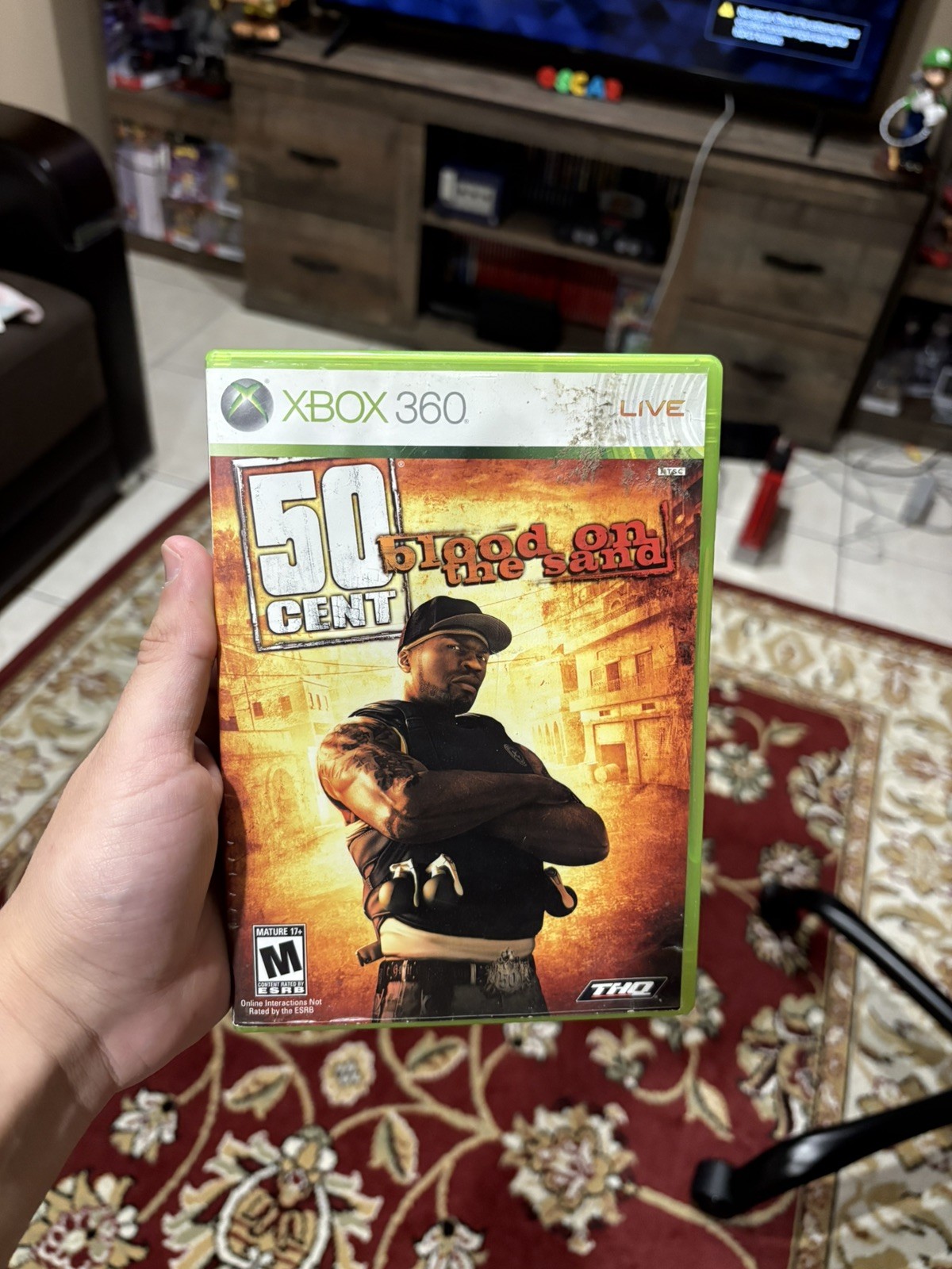 50 Cent: Blood on the Sand Microsoft Xbox 360 CIB Complete & Tested 50 Cent: Blood on the Sand Microsoft Xbox 360 CIB Complete & Tested