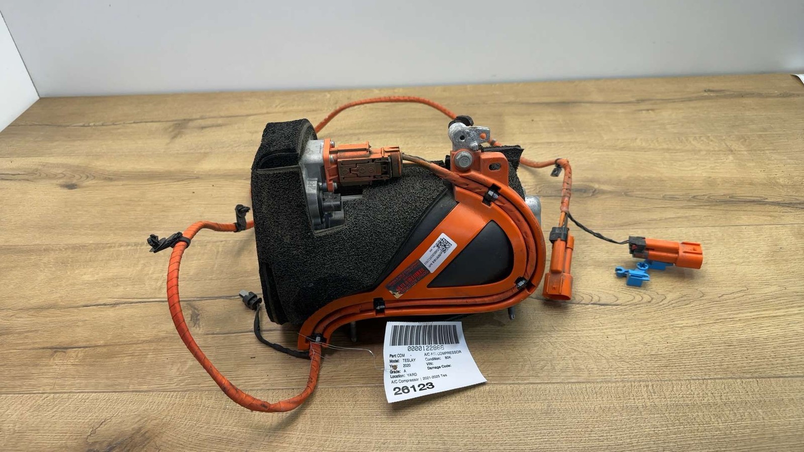 ⭕ 2020-2026 Tesla Model Y AC Air Conditioning Compressor Pump with Wire Harness