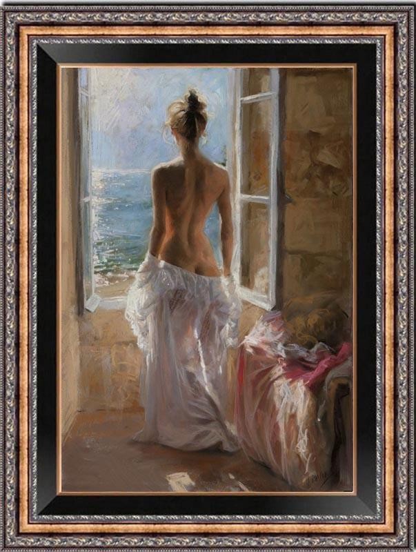 Hand Painted Oil Painting art Impression female woman Nude On Canvas 24\