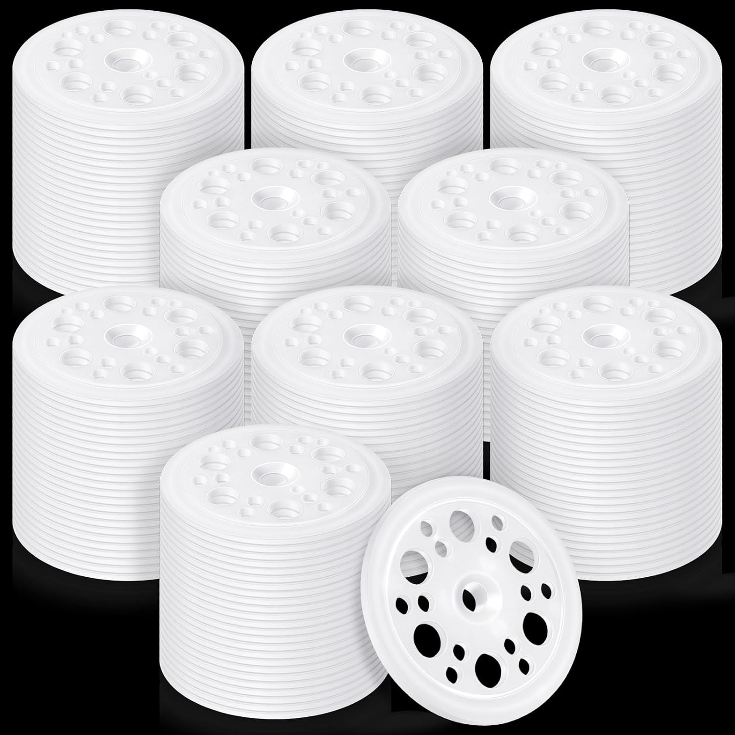 1200 Pcs 1.77 Inch/ 45 Mm Plastic Washers Foam Board Insulation Load