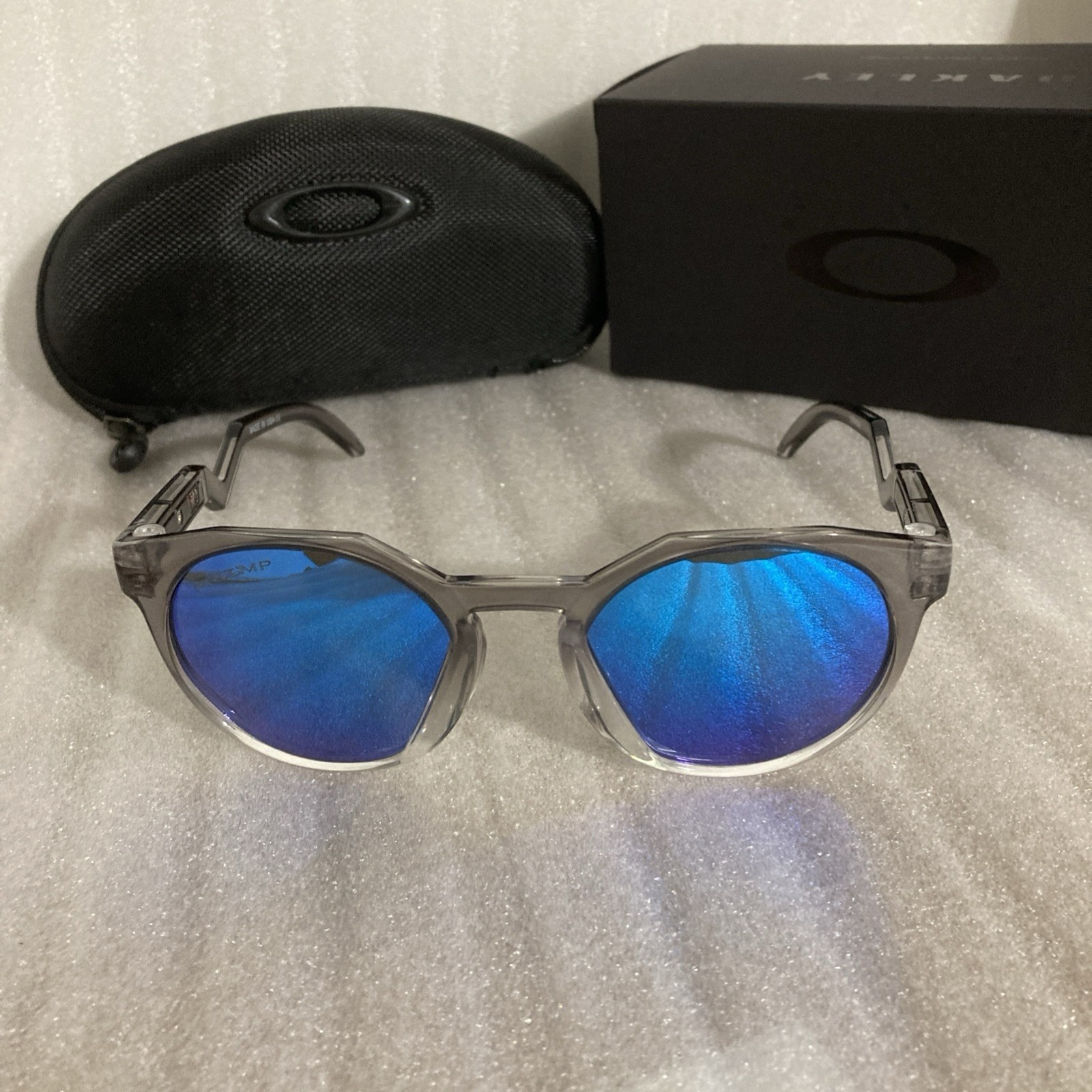 Oakley HSTN Sunglasses Polarized Blue Lens 009242 Sunglasses New Oakley HSTN Sunglasses Polarized Blue Lens 009242 Sunglasses New