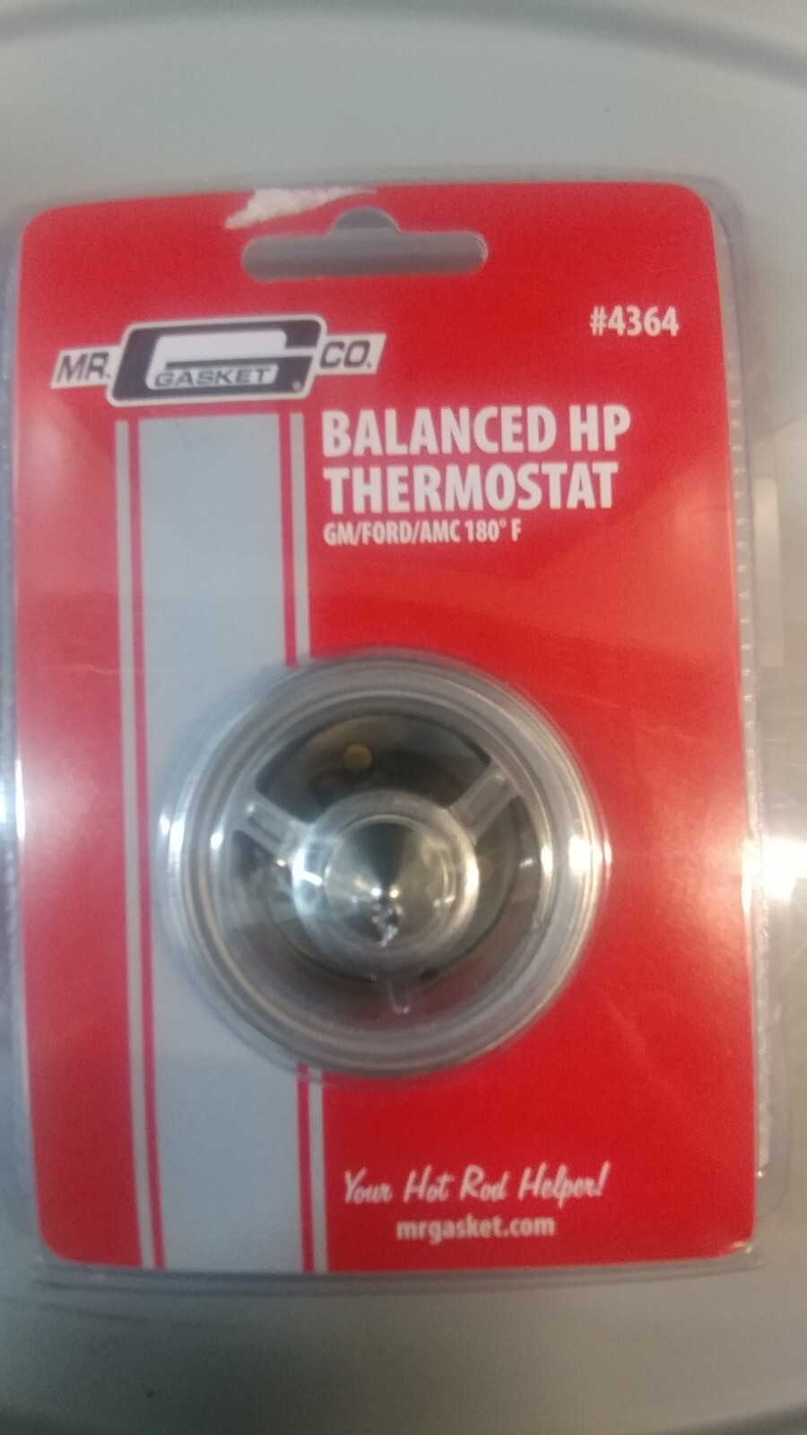 Engine Coolant Thermostat Mr Gasket 4364 180degree Engine Coolant Thermostat Mr Gasket 4364 180degree