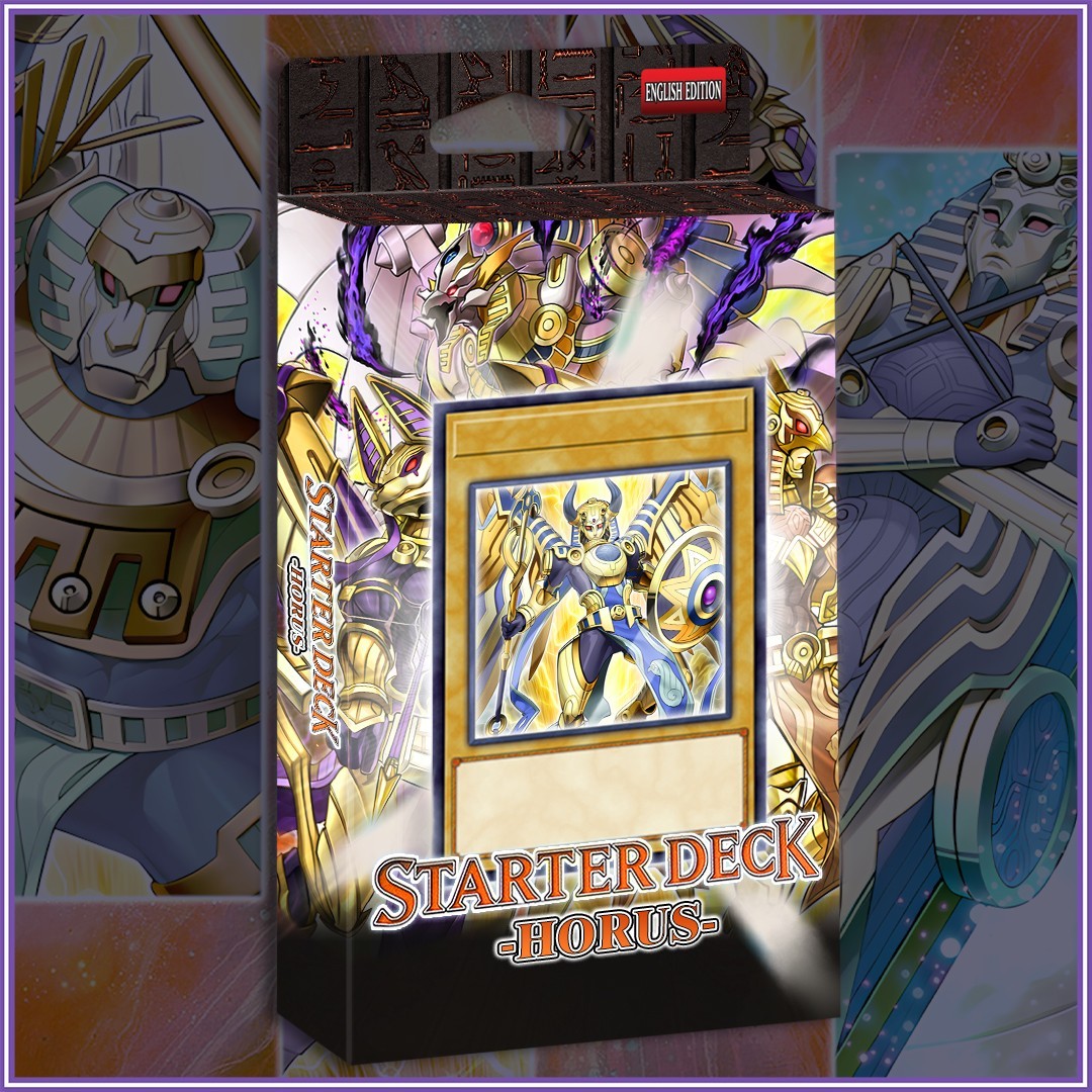 HORUS STARTER DECK 24 | Canopic Duamutef Hapi Imsety Sarcophagus Tomb YuGiOh