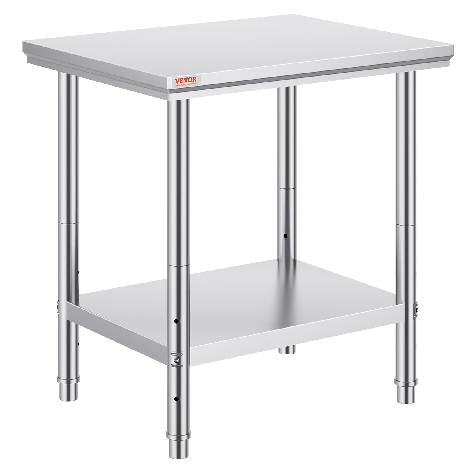 Mophorn Commercial Worktable & Workstation 24 x 30 x 32 Inch Stainless Steel ...