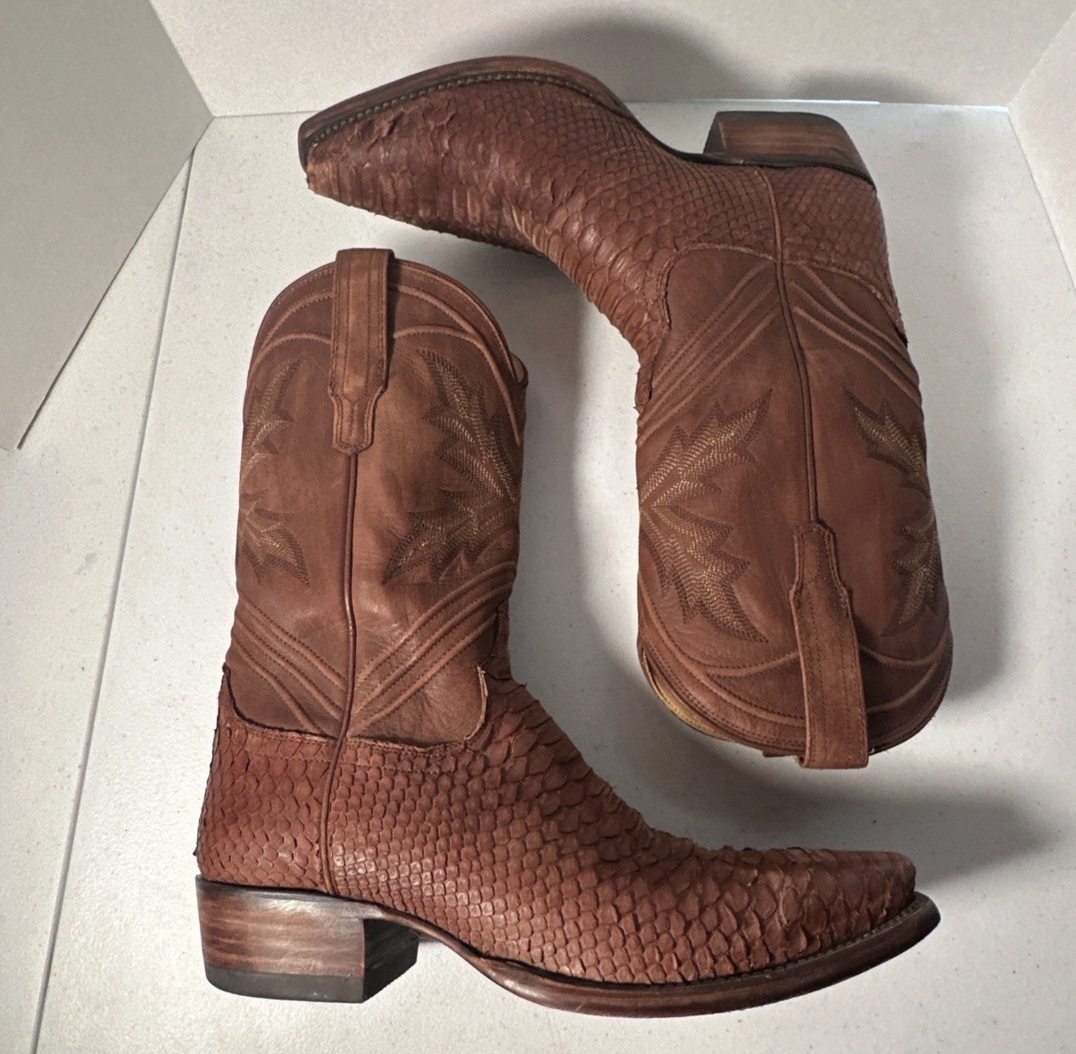 Tecovas: The Garrett Brick Python