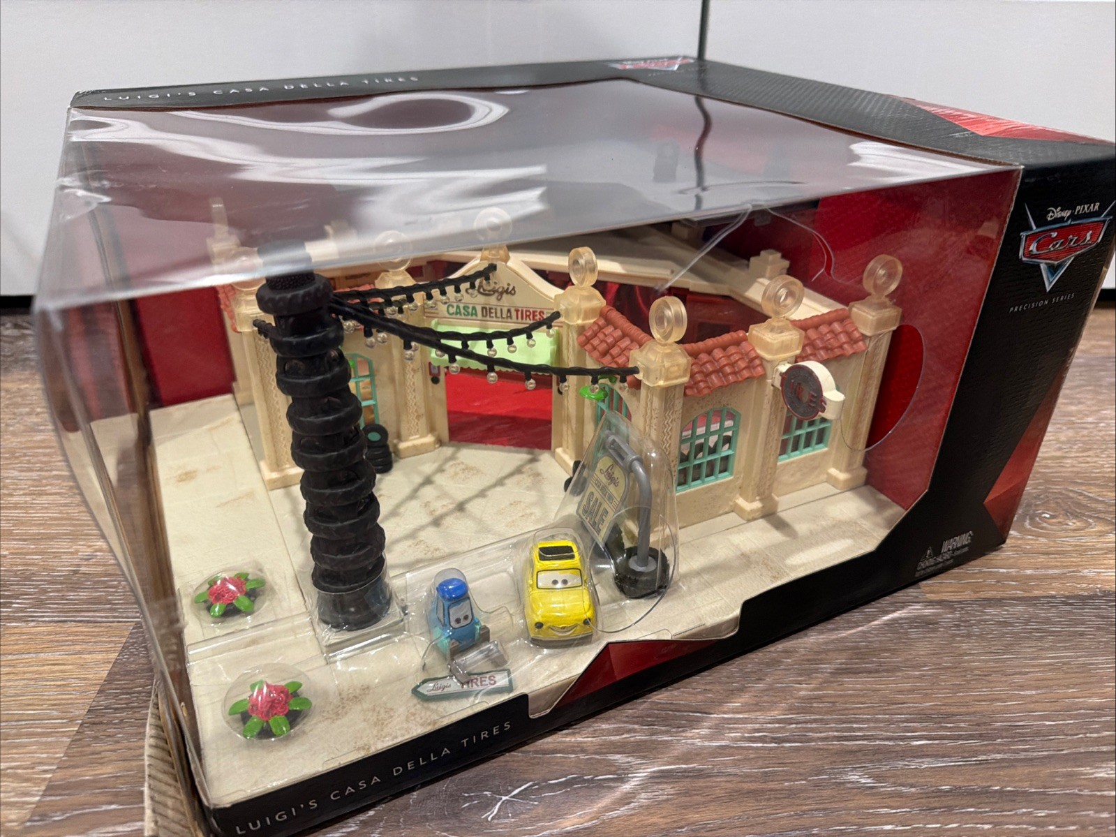 Disney Pixar Cars Precision Series Radiator Springs Luigi Casa Della Tires NISB Disney Pixar Cars Precision Series Radiator Springs Luigi Casa Della Tires NISB