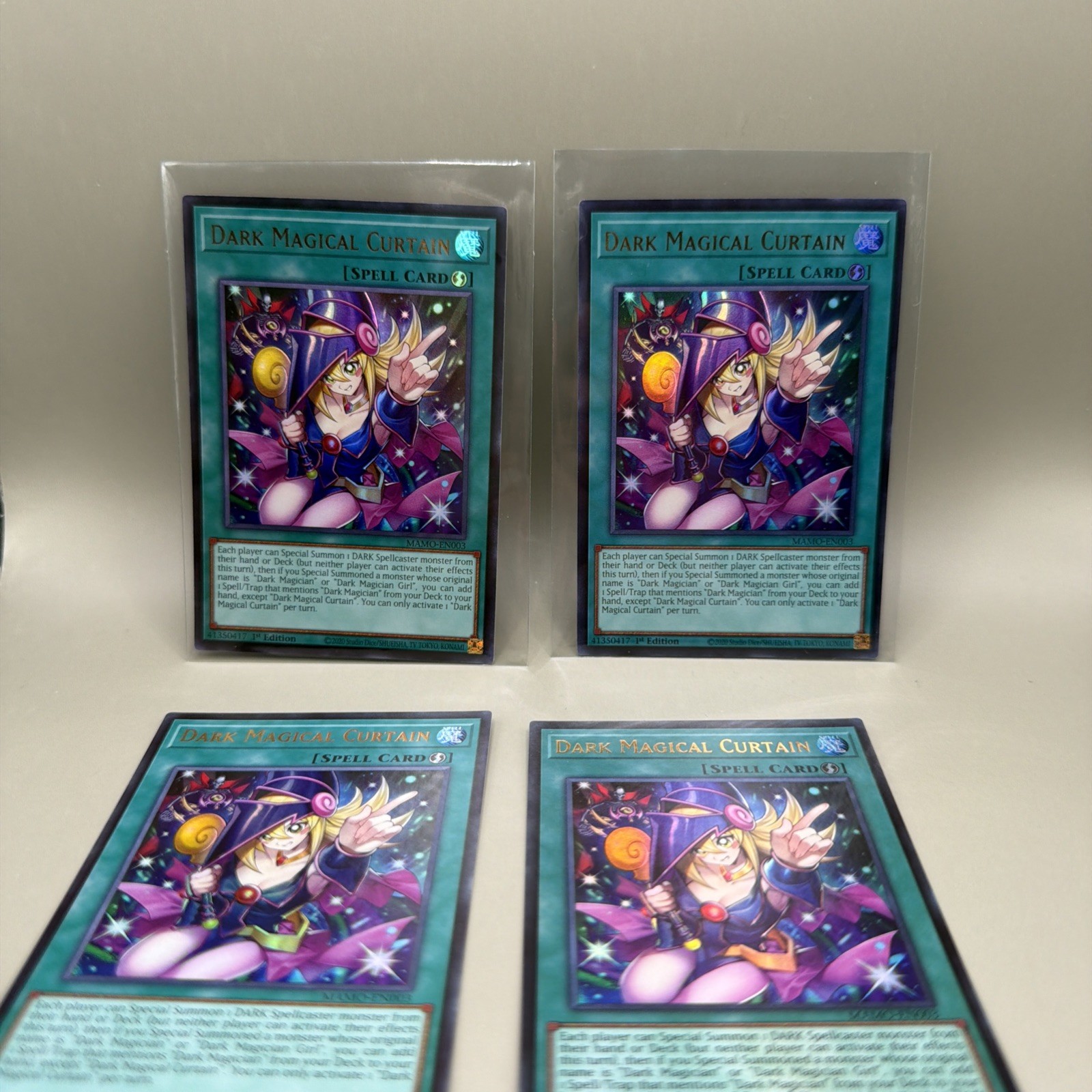 Dark Magical Curtain MAMO-EN003 Ultra Rare Yugioh Magnificent Monsters Magician Dark Magical Curtain MAMO-EN003 Ultra Rare Yugioh Magnificent Monsters Magician