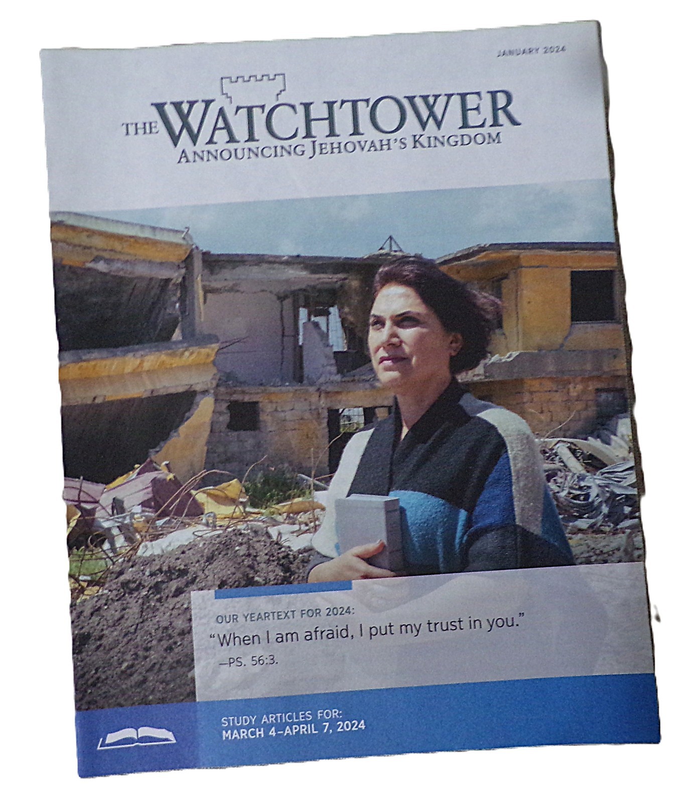 The Watchtower, January 2024 , 32 pages, by The Watchtower and Tract Society