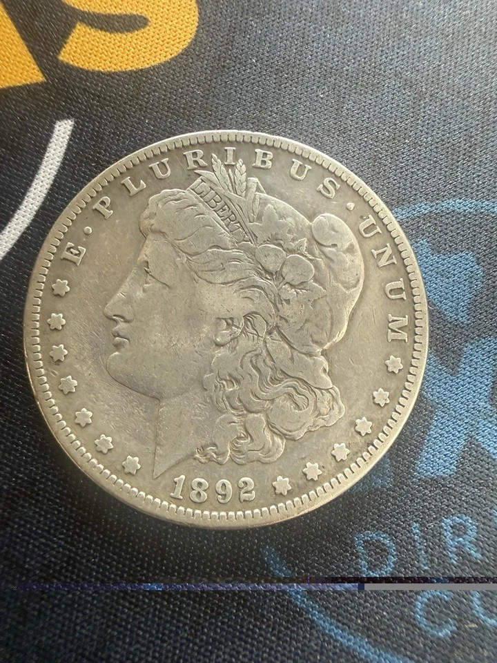 1892-S Morgan Dollar $1 90% Silver San Francisco US Coin