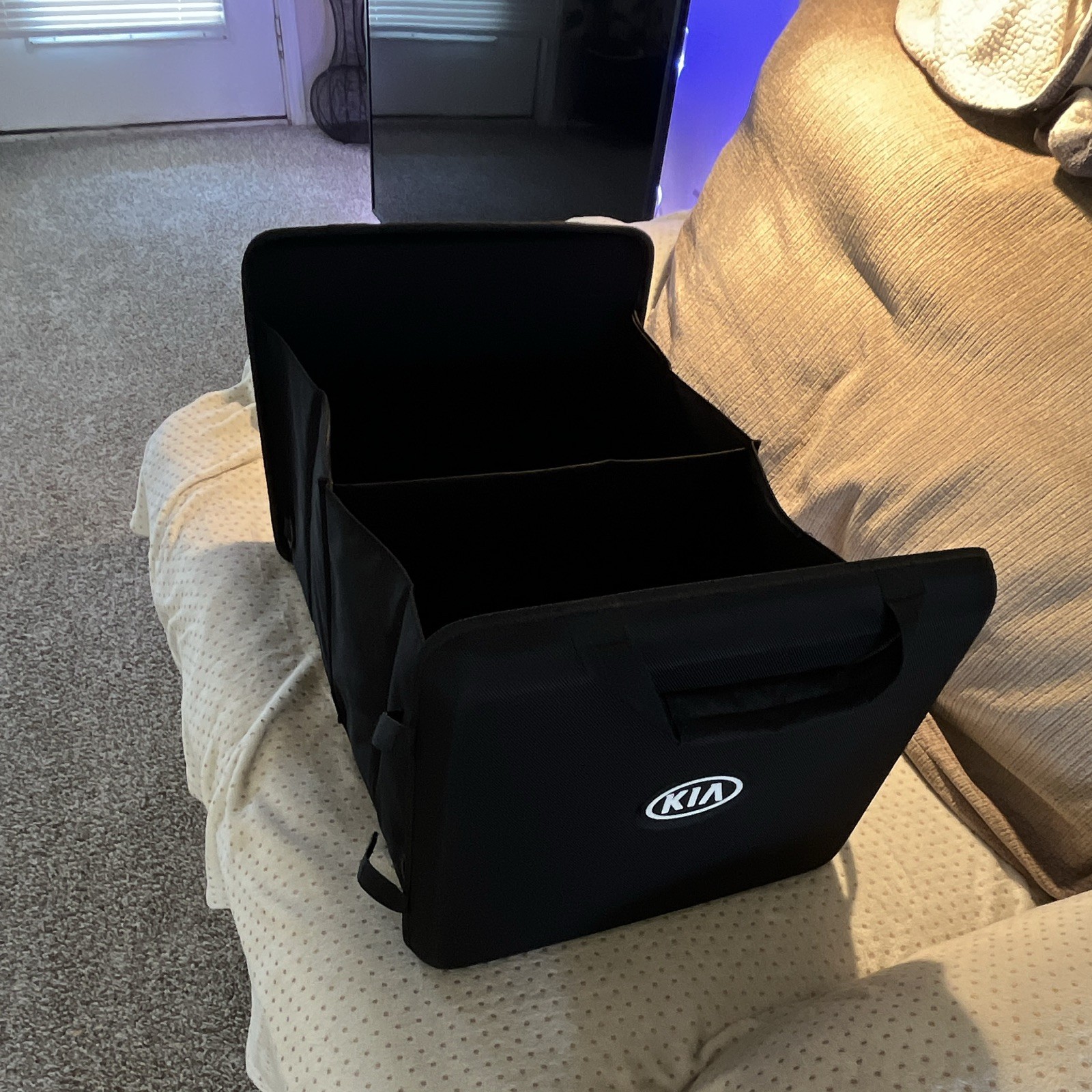 Kia OEM Genuine 2012-2018 Portable Cargo Organizer Storage G5F12-AU000 Kia OEM Genuine 2012-2018 Portable Cargo Organizer Storage G5F12-AU000