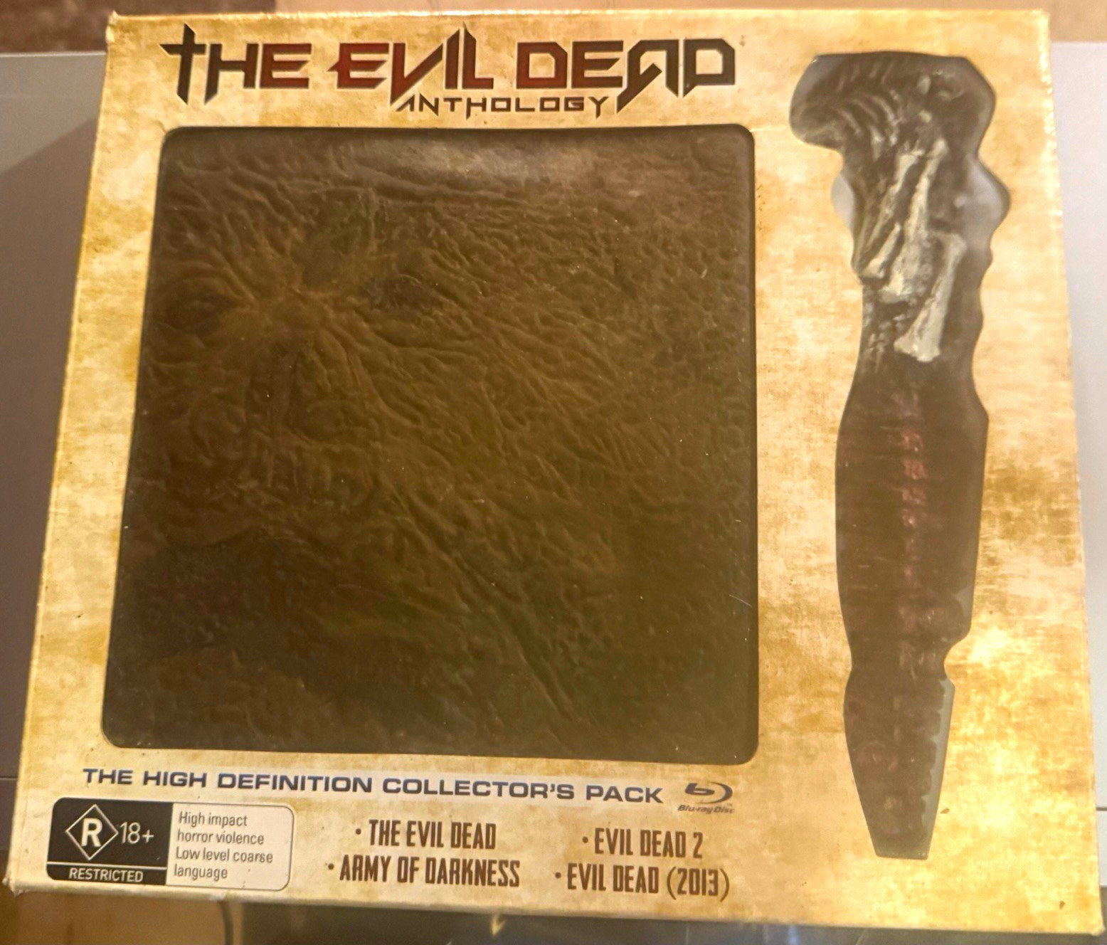 Evil Dead The Evil Dead Anthology Blu-ray Collector\'s Edition VERY RARE 2013 Evil Dead The Evil Dead Anthology Blu-ray Collector\'s Edition VERY RARE 2013