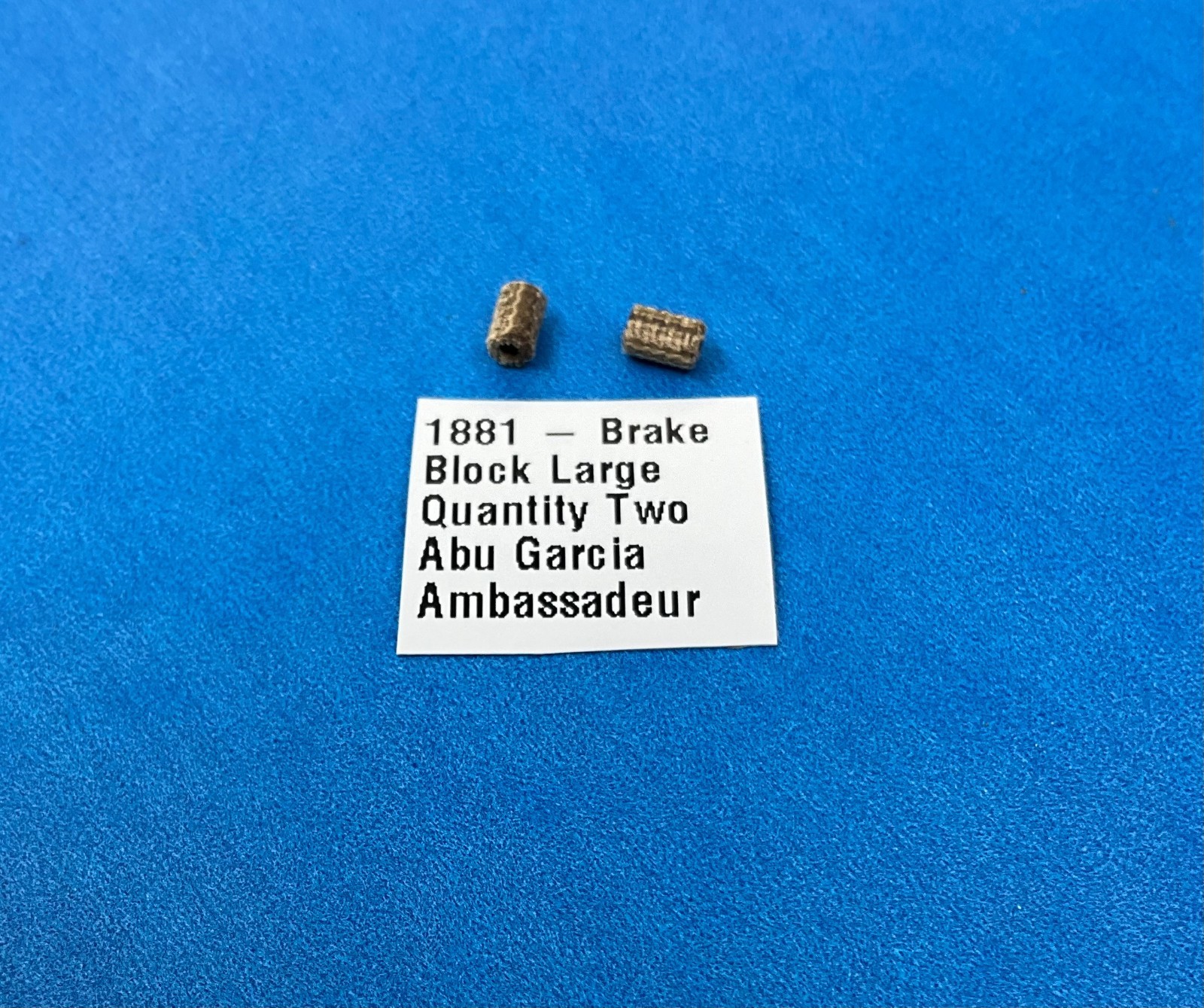 1881 - Brake Block Large Quantity Two for Abu Garcia Ambassadeur Reels 1881 - Brake Block Large Quantity Two for Abu Garcia Ambassadeur Reels