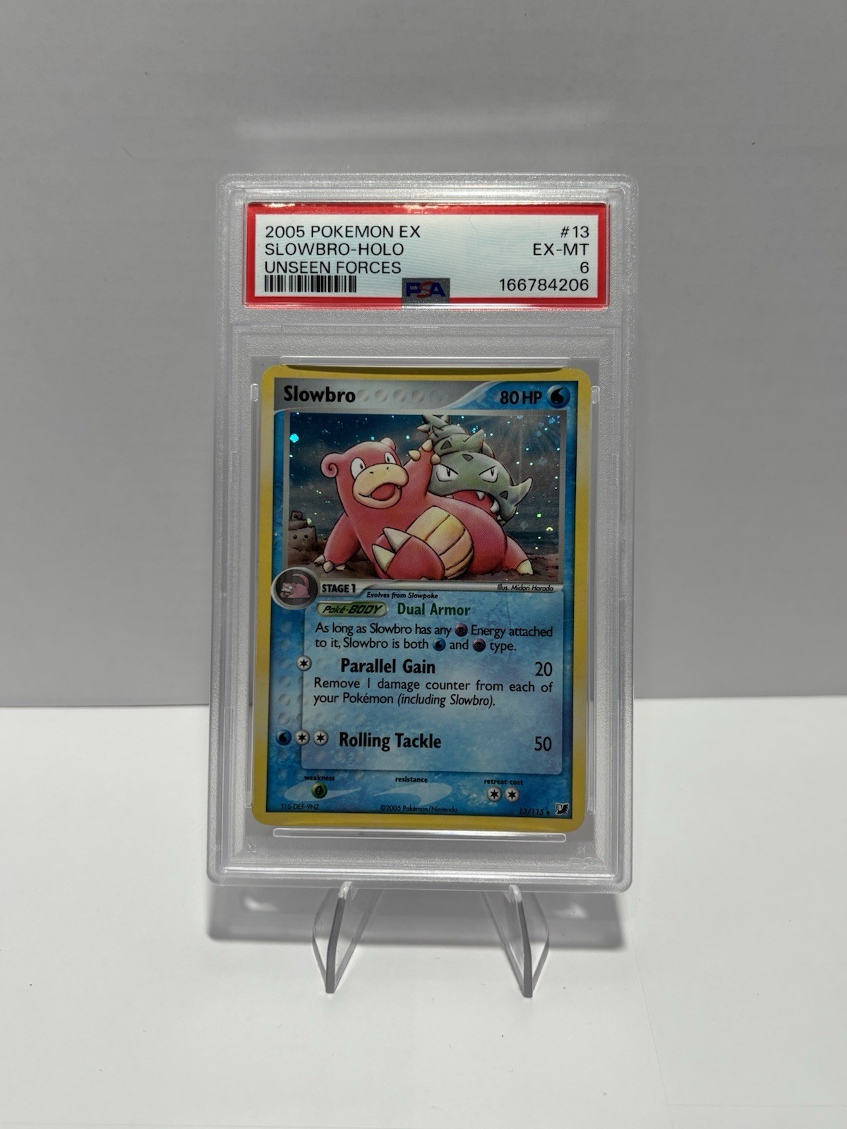 Slowbro 13/115 EX Unseen Forces Reverse Holo