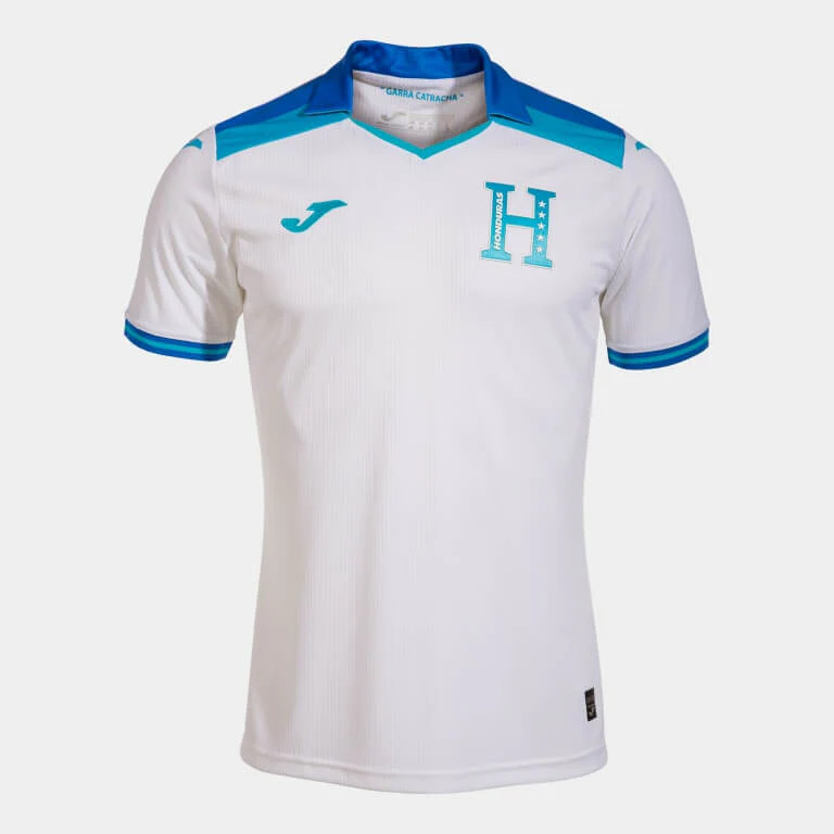 Joma Honduras Home Jersey Men Soccer | Shirt White | Camiseta Futbol