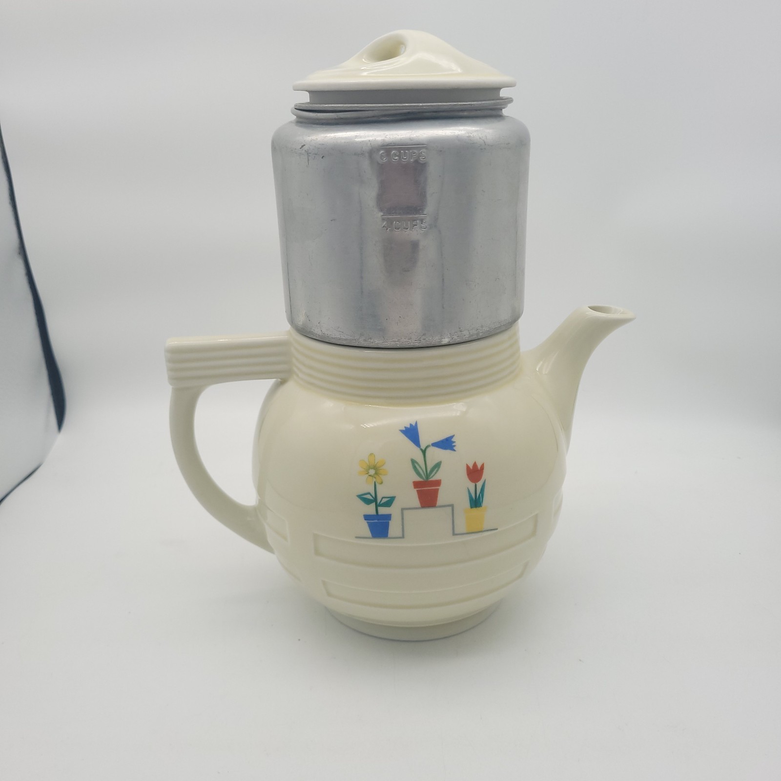 Vintage Drip-O-Lator Coffee Tea Pot, Enterprise Aluminum Co Vintage Drip-O-Lator Coffee Tea Pot, Enterprise Aluminum Co
