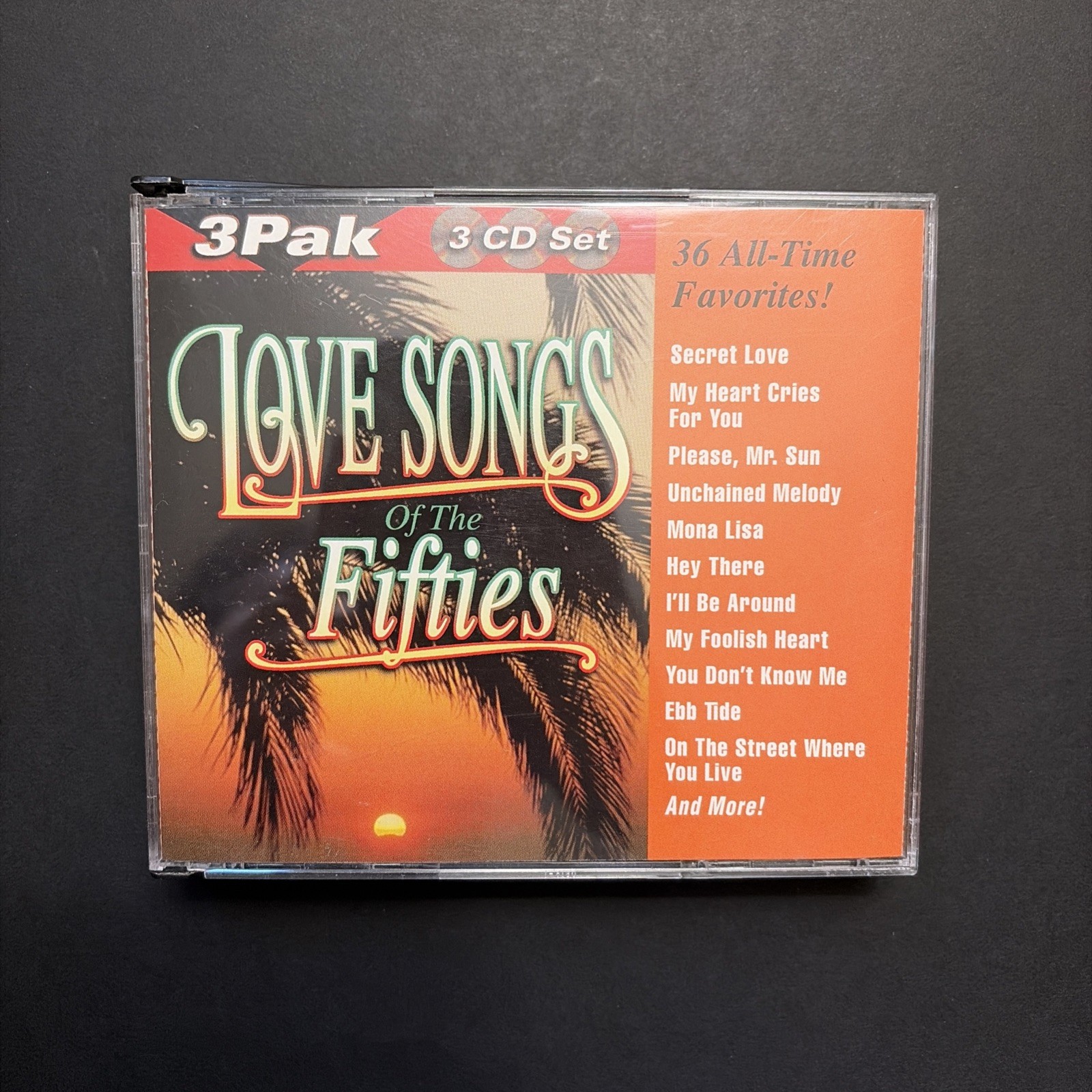 Vintage CD Love Songs of the 50\'s (3CD\'s) by Various Artists Box Set