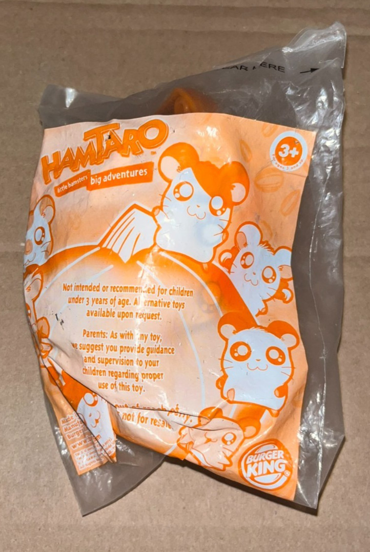 2003 HAMTARO HALLOWEEN BURGER KING KIDS MEAL TOYS - U - PICK