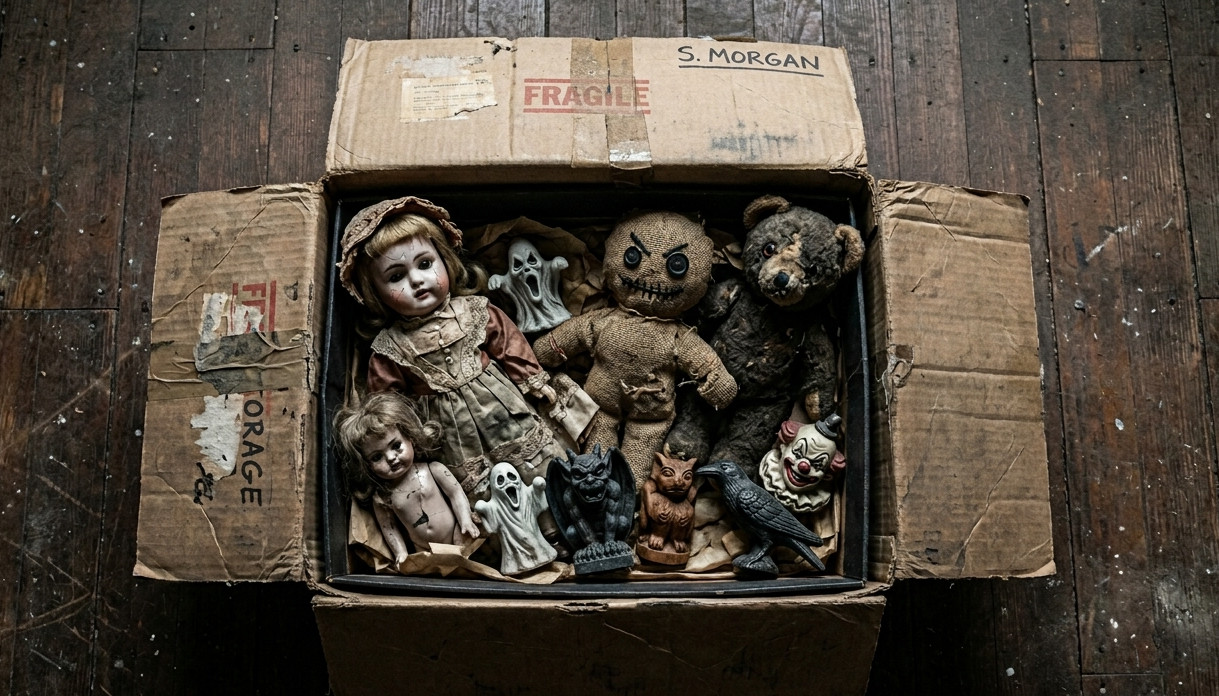 Huge HAUNTED Estate Liquidation Hoarder Collection Paranormal Mystery Item Rare