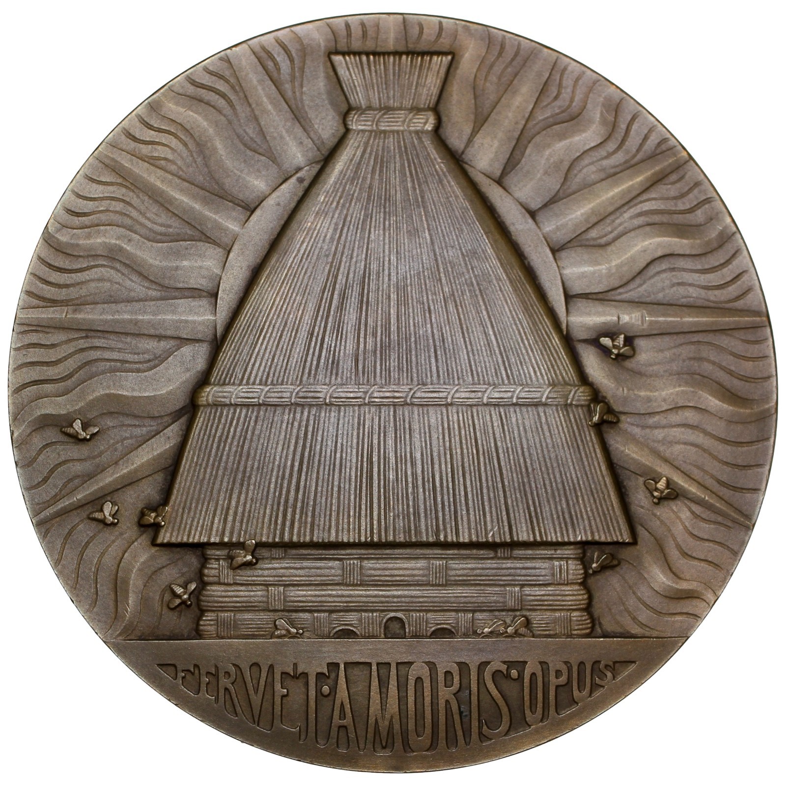 FRANCE Art Deco Léopold Mabilleau 1920 bronze Medal / by Pierre-Marie Poisson