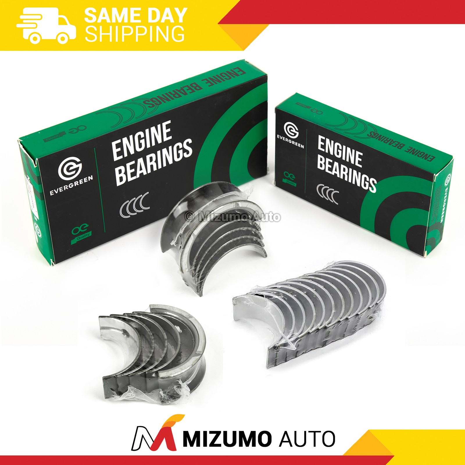Main Rod Bearings Fit 04-12 Chevrolet GMC Isuzu 2.8L 2.9L 4 Cyl. DOHC 16V