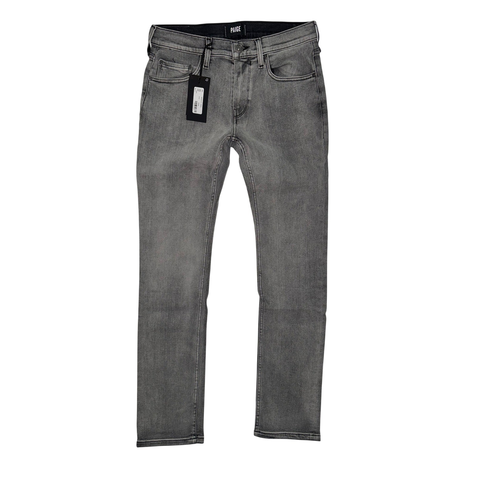 Paige Federal Slim Straight Jeans Gaines Grey Transcend Vintage Mens 29 NWT Paige Federal Slim Straight Jeans Gaines Grey Transcend Vintage Mens 29 NWT