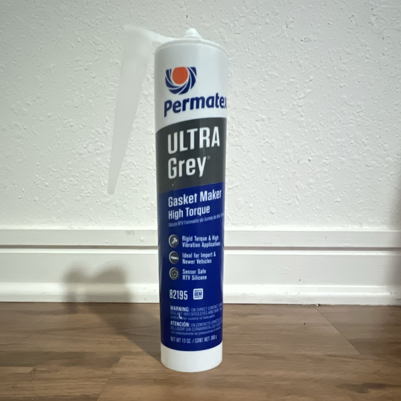 Permatex 82195 Ultra Grey Rigid High-Torque RTV Silicone Gasket Maker Permatex 82195 Ultra Grey Rigid High-Torque RTV Silicone Gasket Maker
