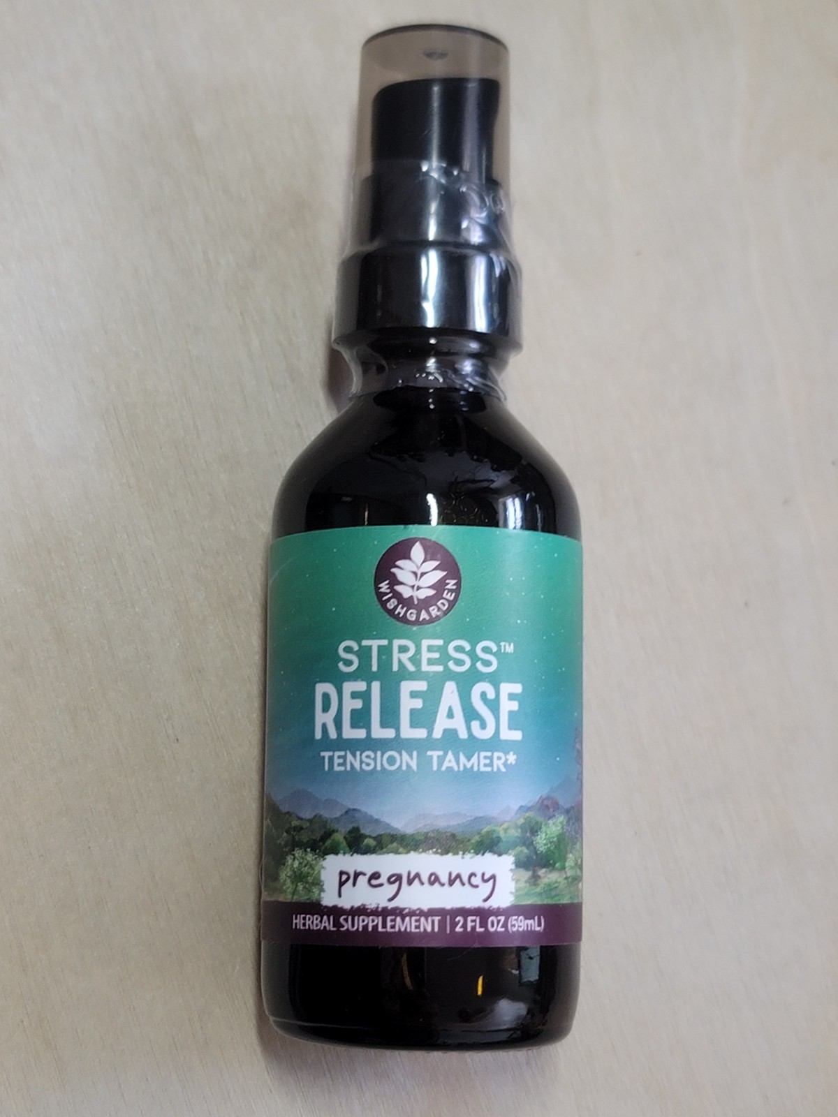 Wishgarden Herbs Stress Release Tension Tamer for Pregnancy Herbal Supplement
