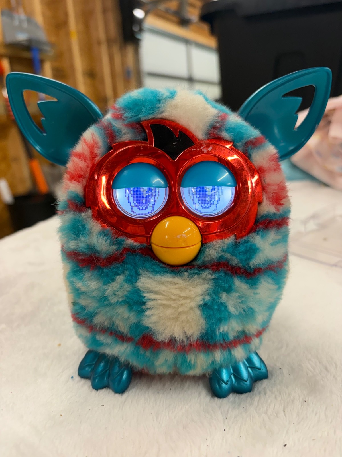 2013 Hasbro Furby Boom - Festive Sweater Edition - *SEE DESCRIPTION FOR DETAILS* 2013 Hasbro Furby Boom - Festive Sweater Edition - *SEE DESCRIPTION FOR DETAILS*