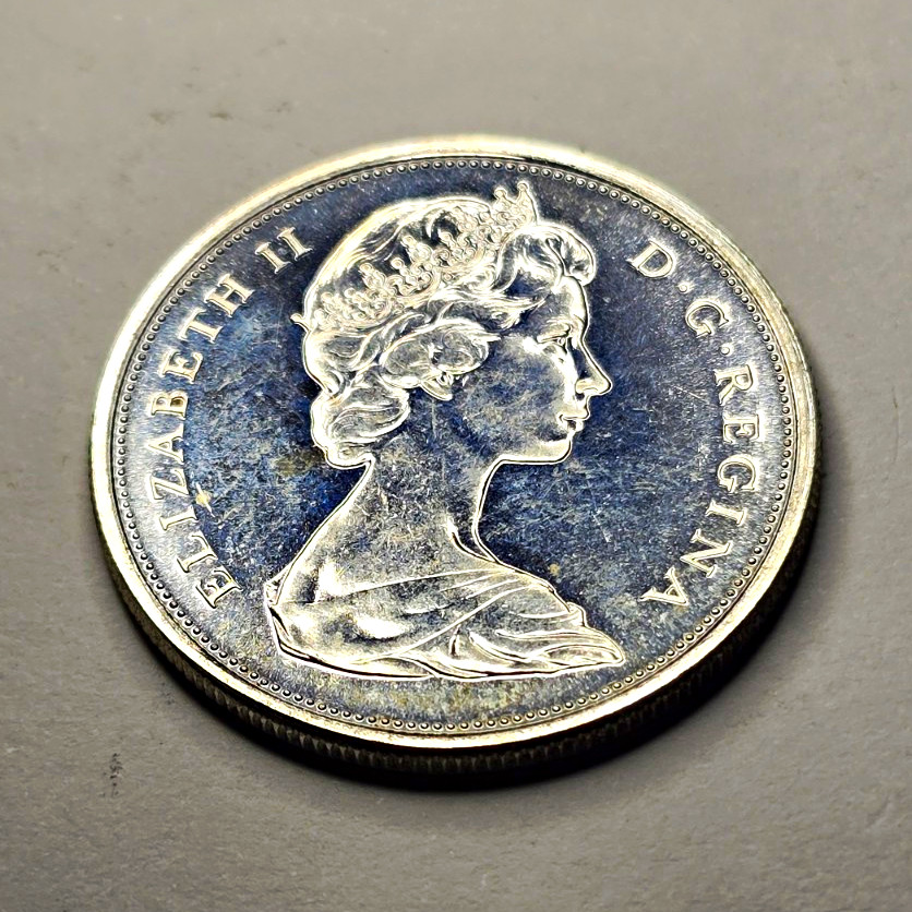 1965 Canada Half Dollar 50 Cent 80% Silver Coin (May Not Receive Exact Coin)