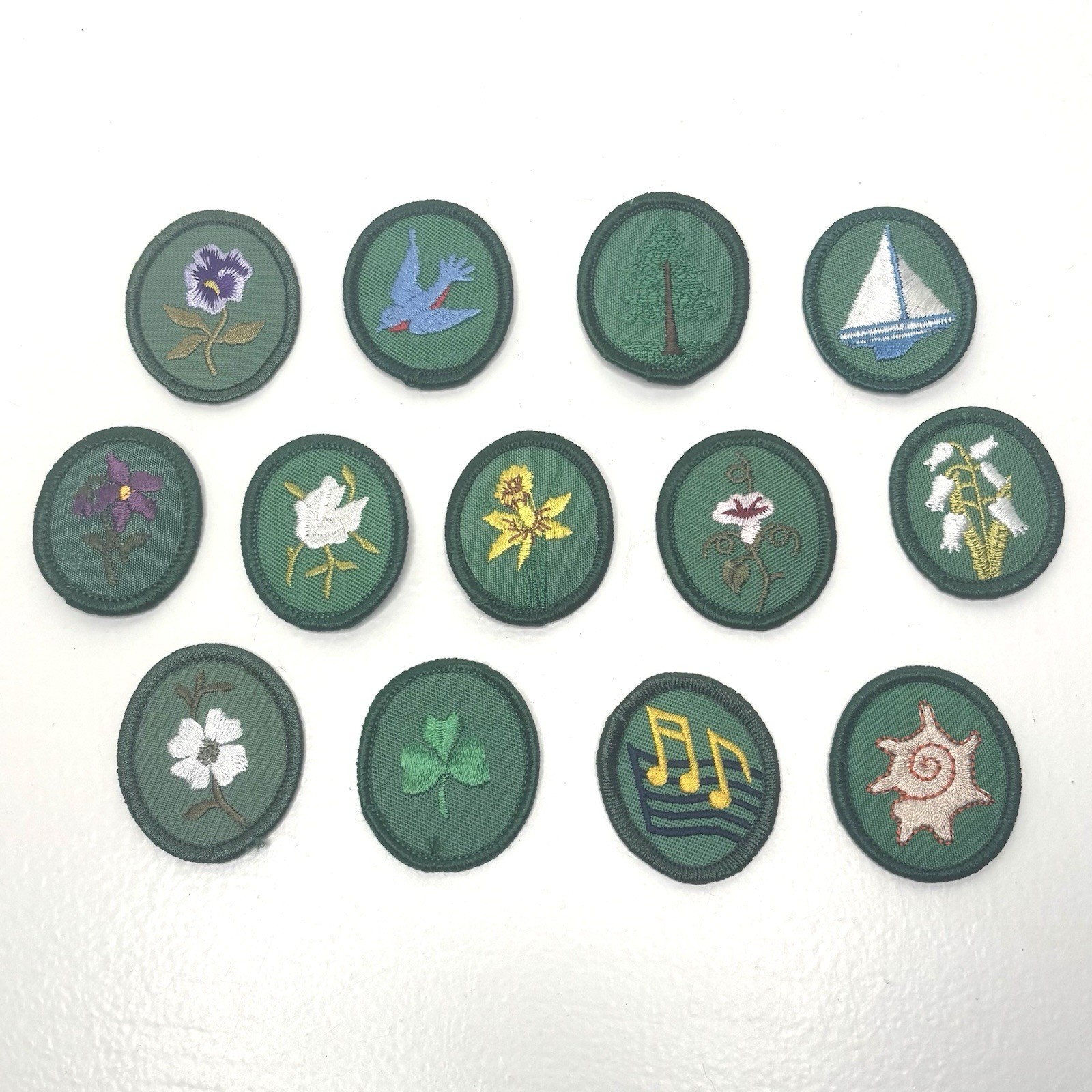 Lot of 13 Girl Scouts Patches / Scout Merit Badges - Unused