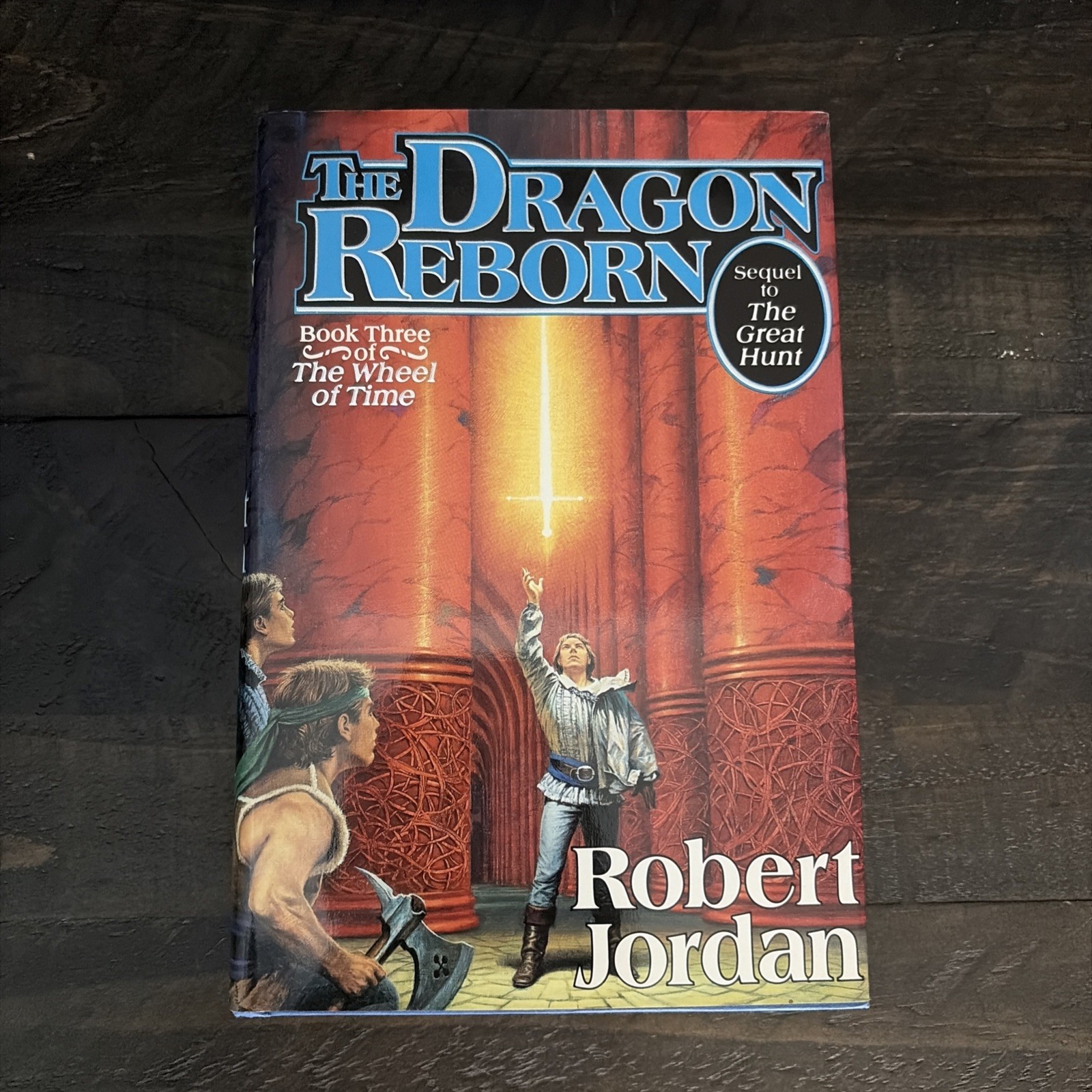 The Dragon Reborn Robert Jordan 1991 First Edition 1st Printing Wheel of Time HB