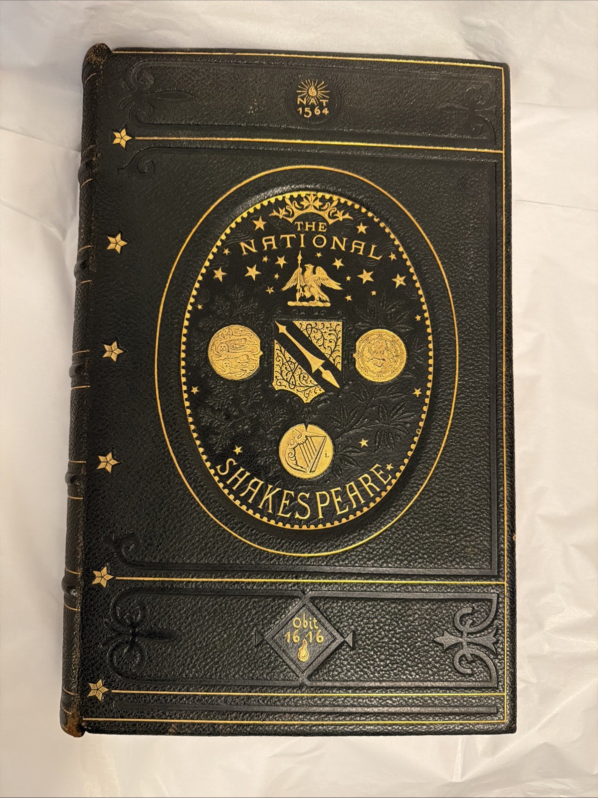 1888 The National William Shakespeare 1616 COMEDIES Sir Noel Paton Leather 1888 The National William Shakespeare 1616 COMEDIES Sir Noel Paton Leather