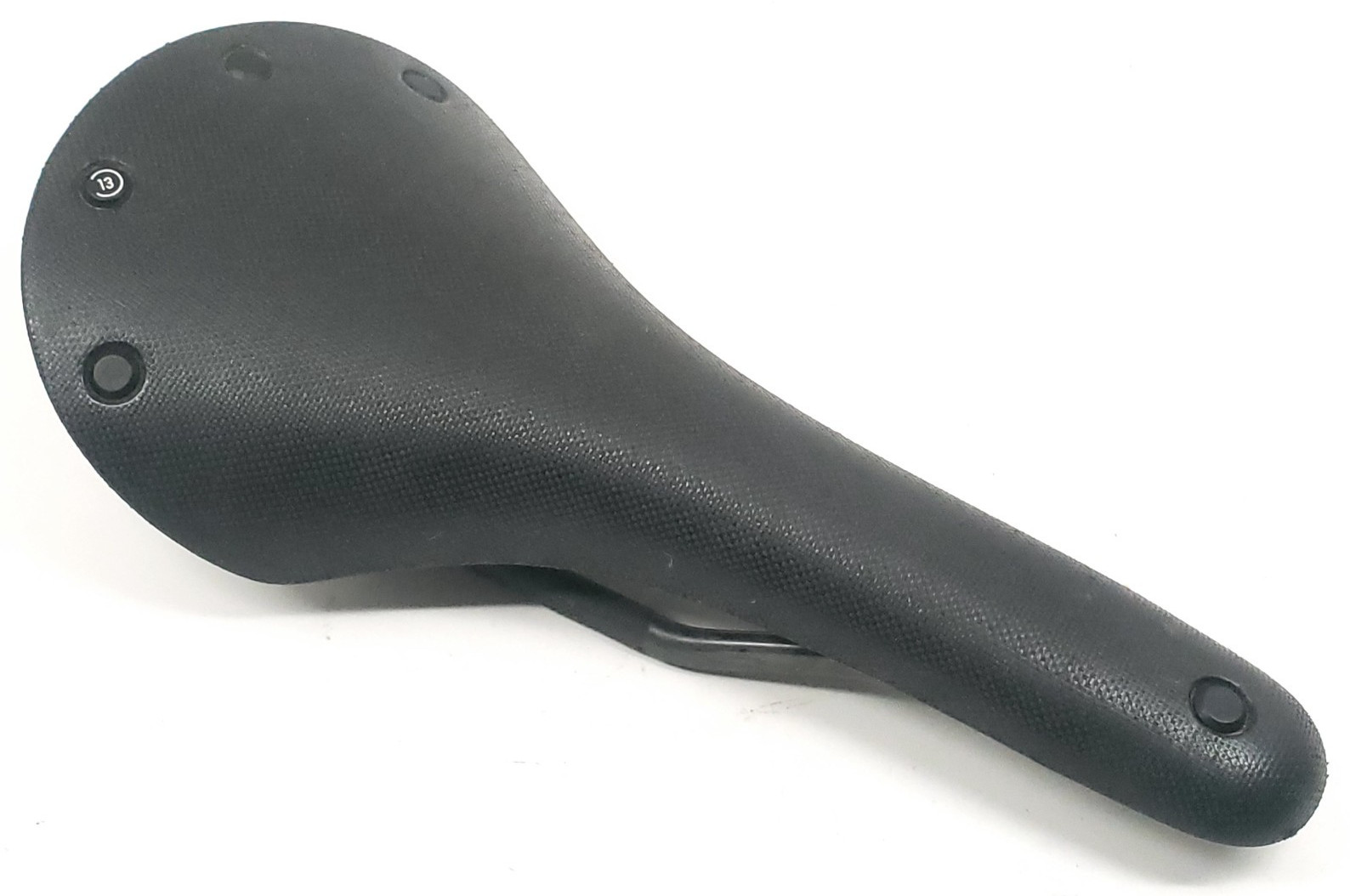 Brooks C13 Black Cambium Carbon Rail Rubber/Nylon Narrow Racing Saddle VGC READ