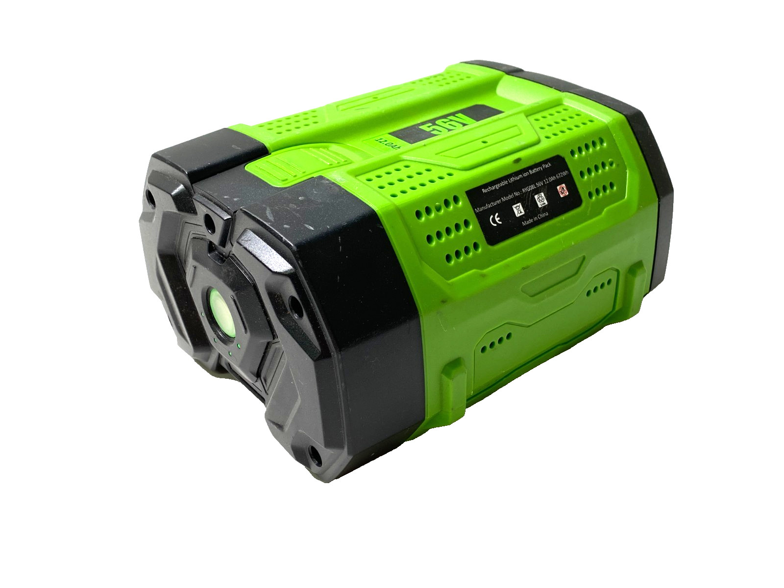 56V 12.0 Ah for EGO Battery RYG08L 672Wh Works with BA2800, BA4200, BA1400