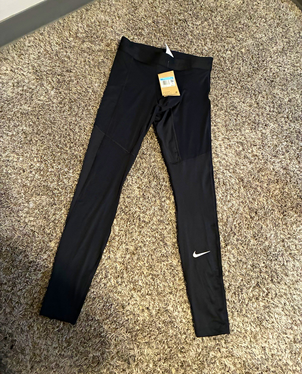 Nike Pro Dri-FIT Men’s Black Compression Leggings w/ Pockets M Nike Pro Dri-FIT Men’s Black Compression Leggings w/ Pockets M