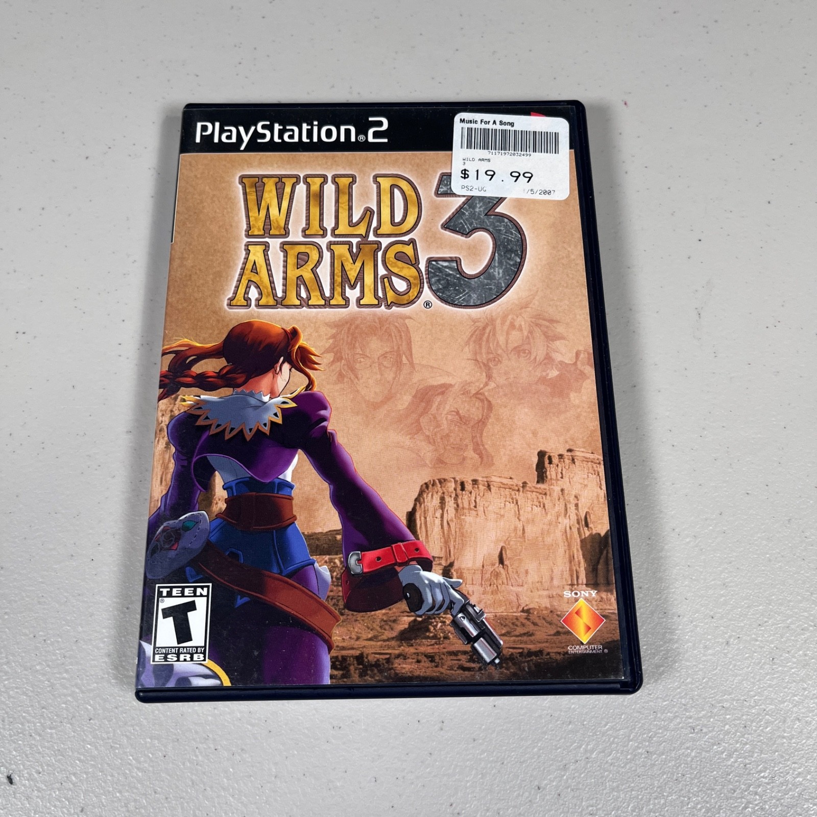 Wild Arms 3 PS2 Sony PlayStation 2 PS2 2002