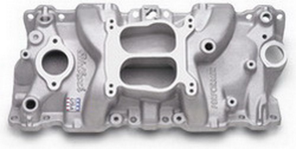 Edelbrock Performer Intake Manifold for 1987-95 Small Block Chevy, Satin Finish